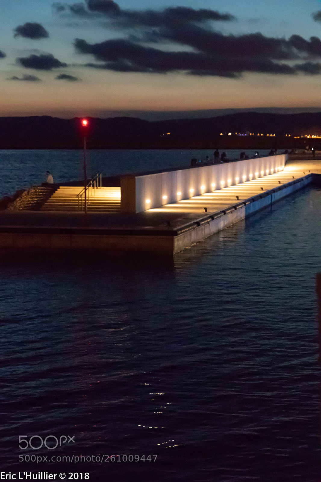 Canon EOS 80D sample photo. Night pier photography