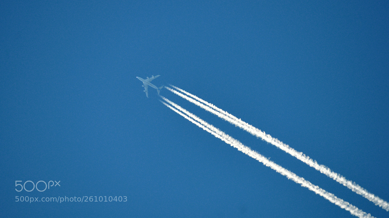 Nikon D90 sample photo. Blue sky plane photography