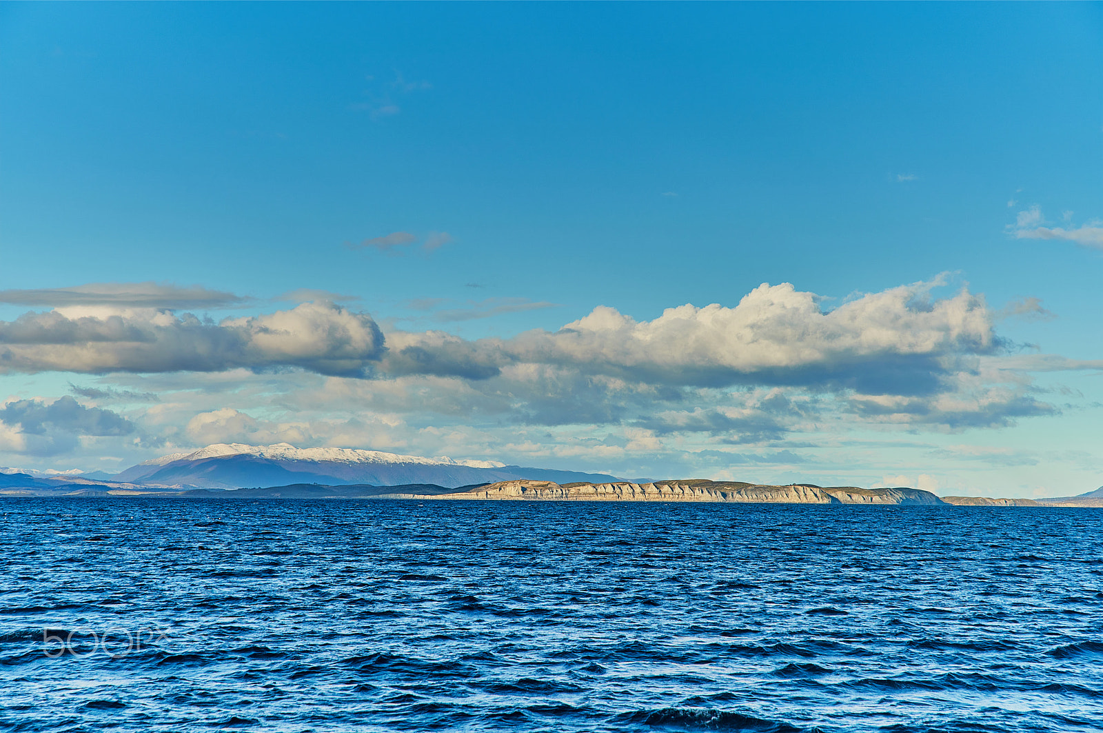 Sony a99 II sample photo. View of the beagle canal during sunset next to ushuaia. argentine and chilean patagonia photography