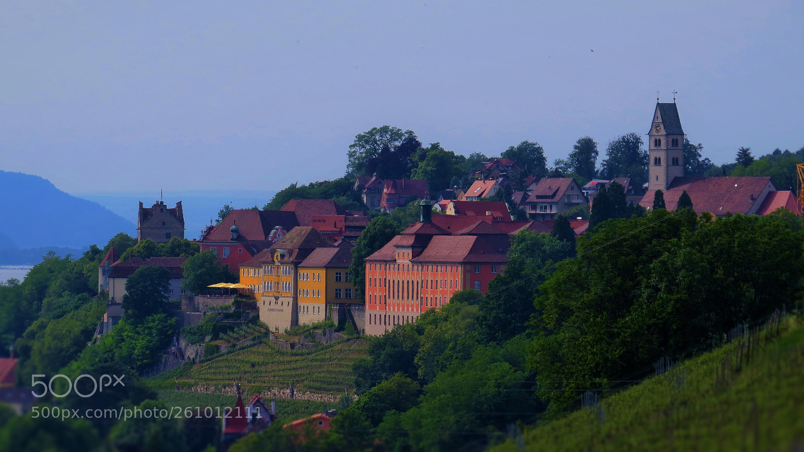 Canon PowerShot SX50 HS sample photo. Meersburg at lake constance () photography