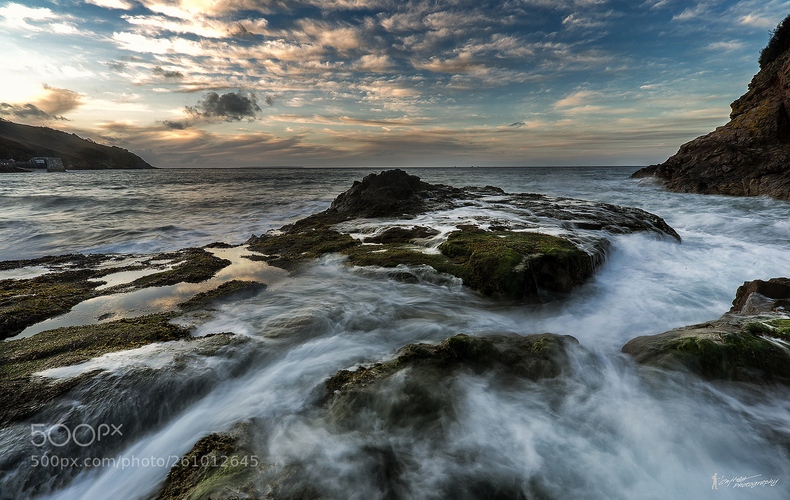 Canon EOS 6D sample photo. Greve de lecq sunset photography