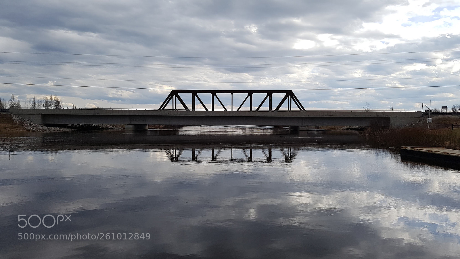Samsung Galaxy S7 Edge sample photo. Bridge reflection photography
