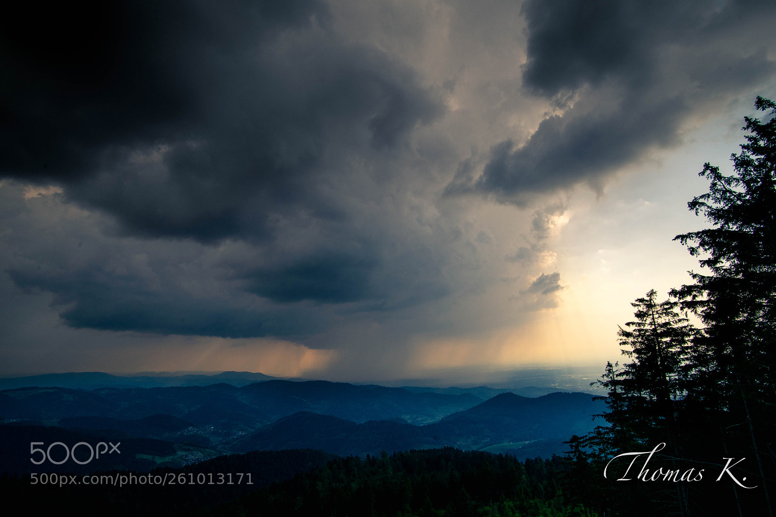 Sony a7 sample photo. Thunderstorm over the land photography