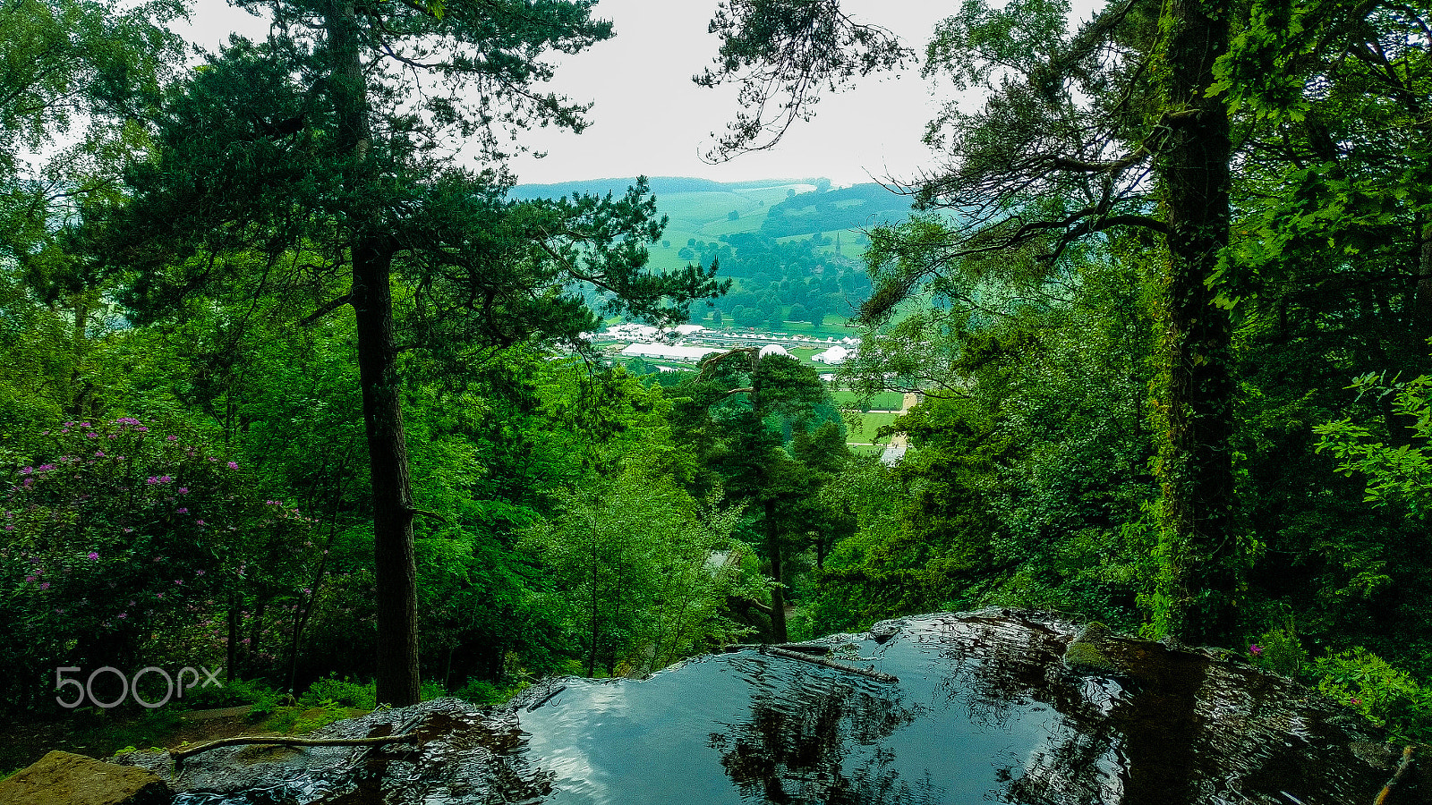 OnePlus A3003 sample photo. Chatsworth waterfall photography