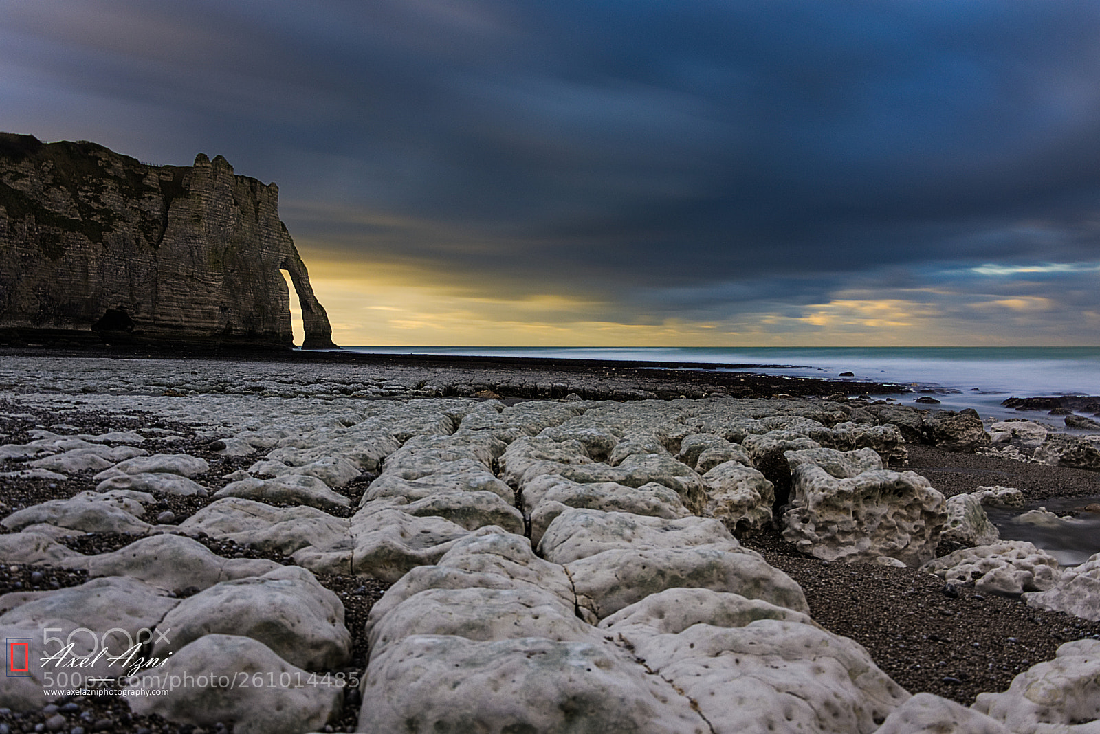 Nikon D7200 sample photo. Beautiful sunset in etretat photography