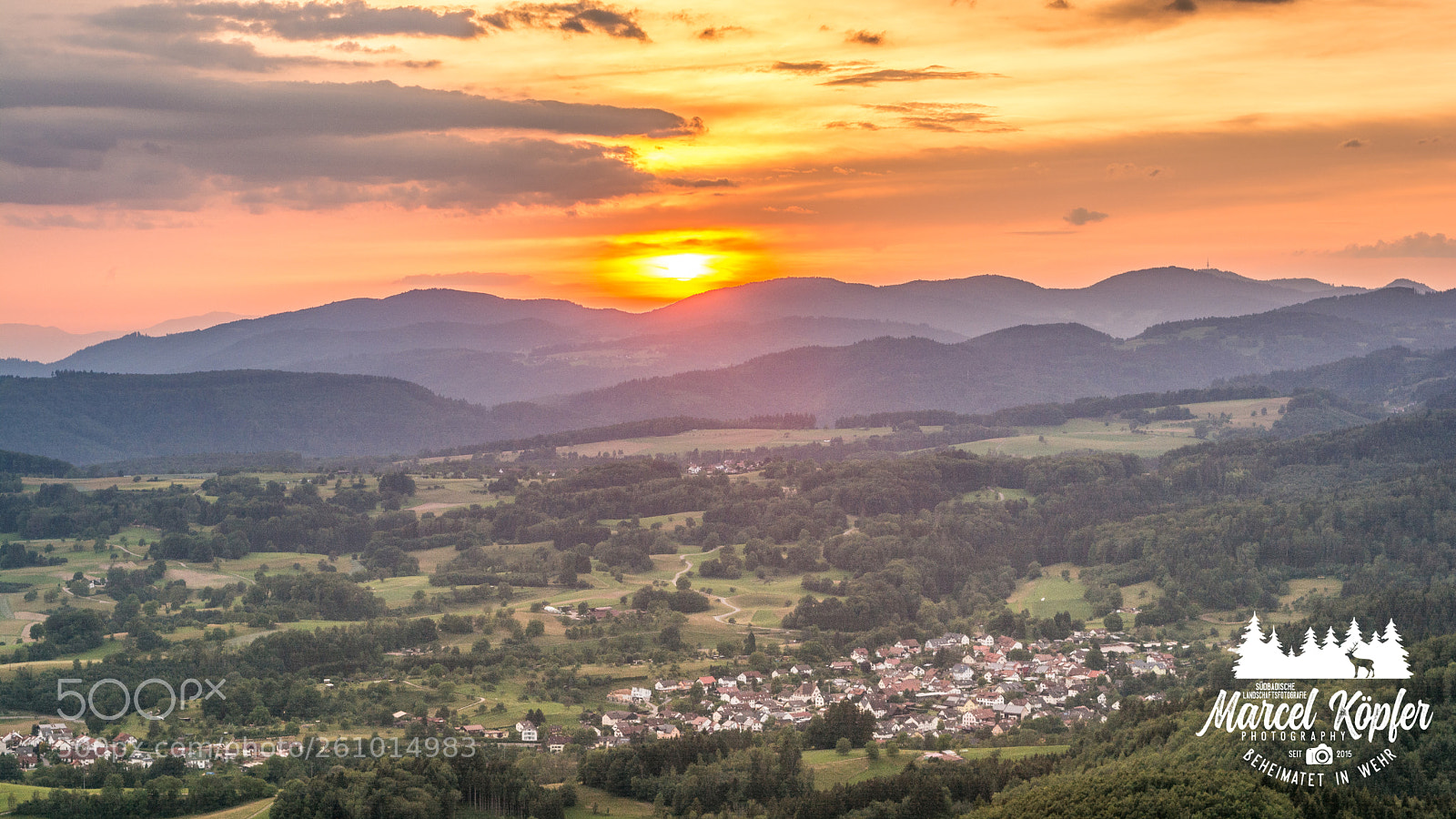 Nikon D5200 sample photo. Sonnenuntergang in hasel photography
