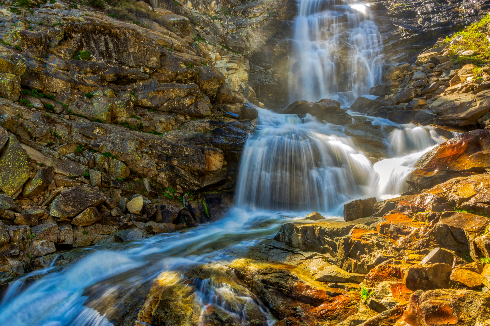 Pentax K-3 II sample photo. Sierra national forest - rancheria falls photography