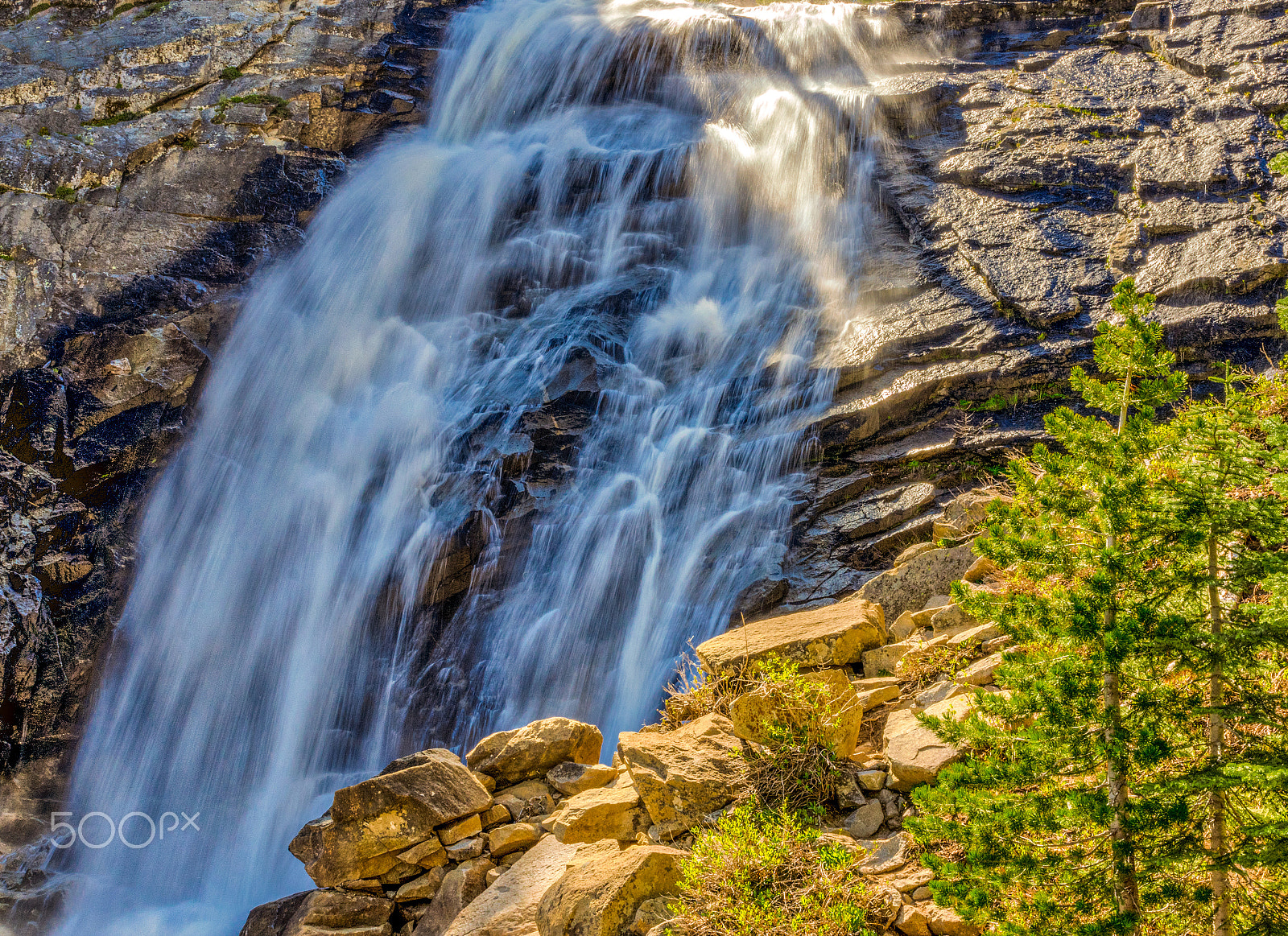 Pentax K-3 II sample photo. Sierra national forest - rancheria falls photography