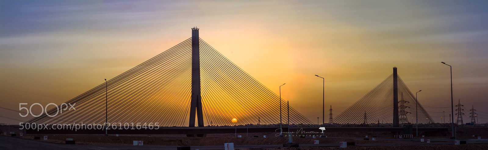 Nikon D5200 sample photo. Riyadh suspension bridge photography