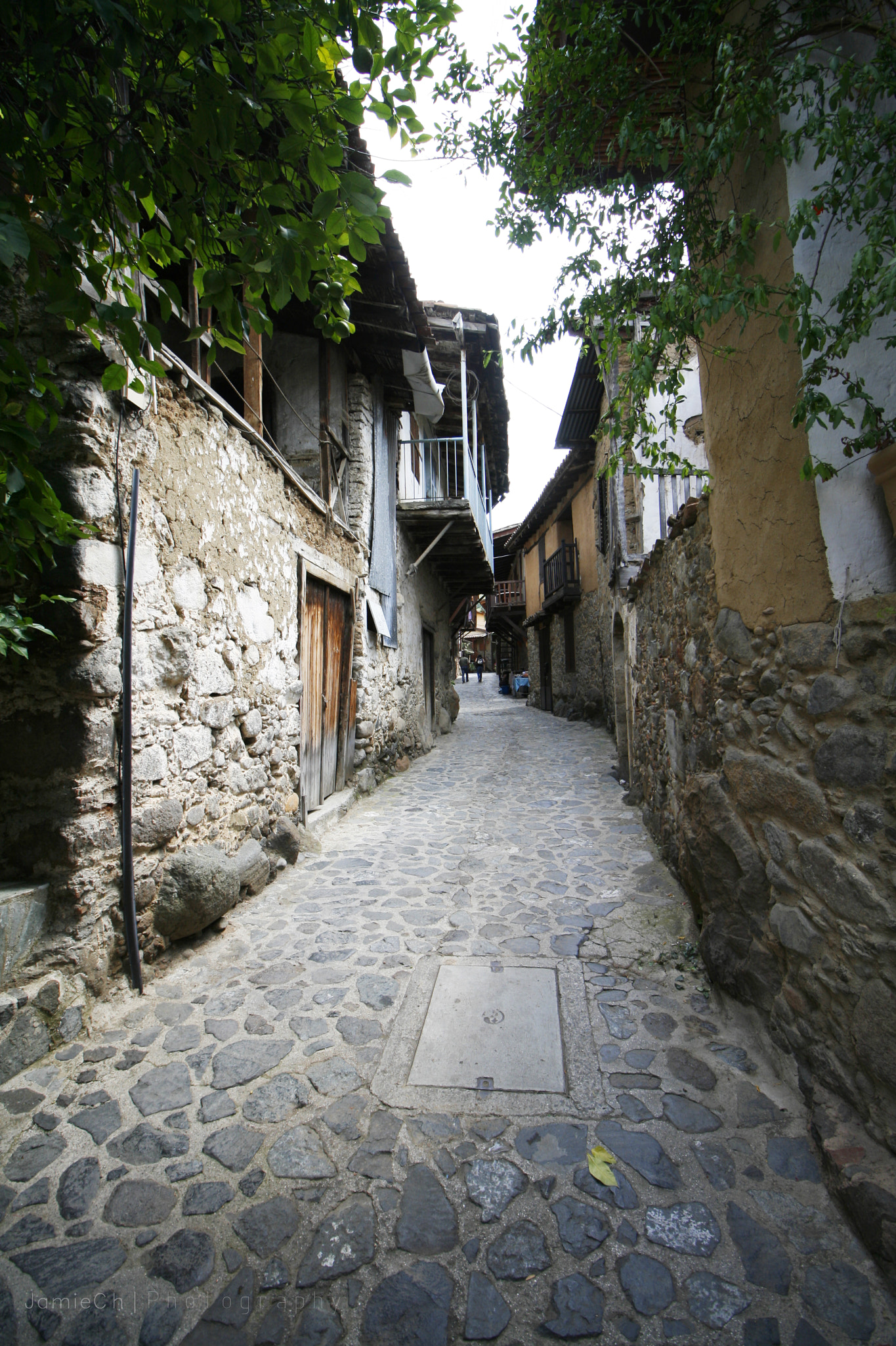 Canon EOS 400D (EOS Digital Rebel XTi / EOS Kiss Digital X) sample photo. Vernacular architecture in kakopetria, cyprus photography