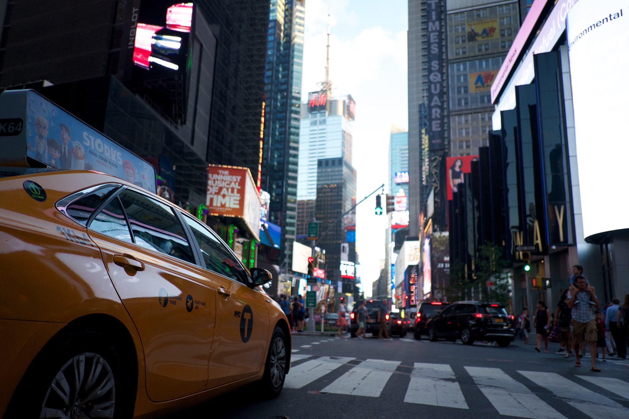 Fujifilm X-E2 sample photo. Times square photography