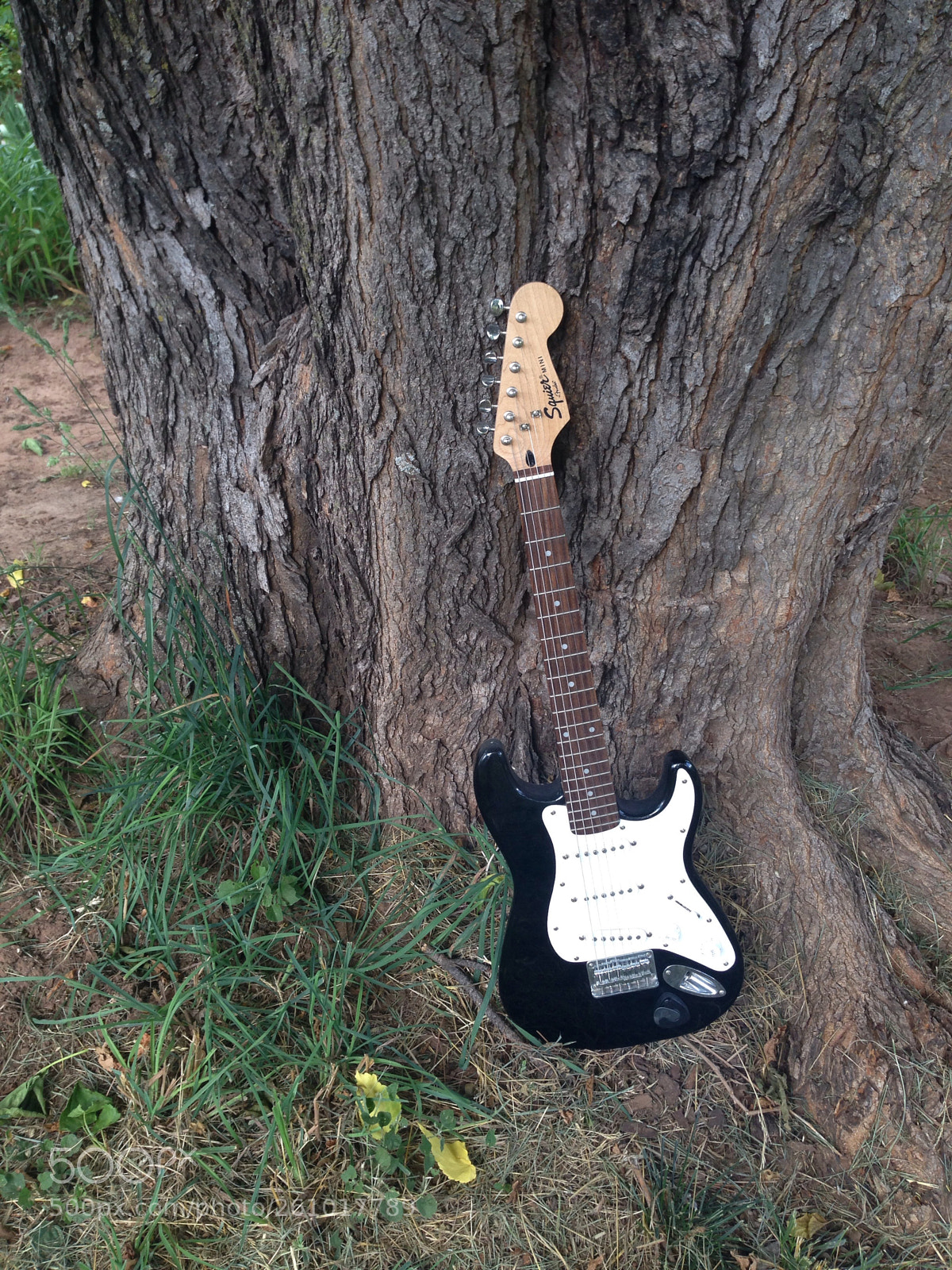 Apple iPhone 5 sample photo. Electric guitar on massive photography