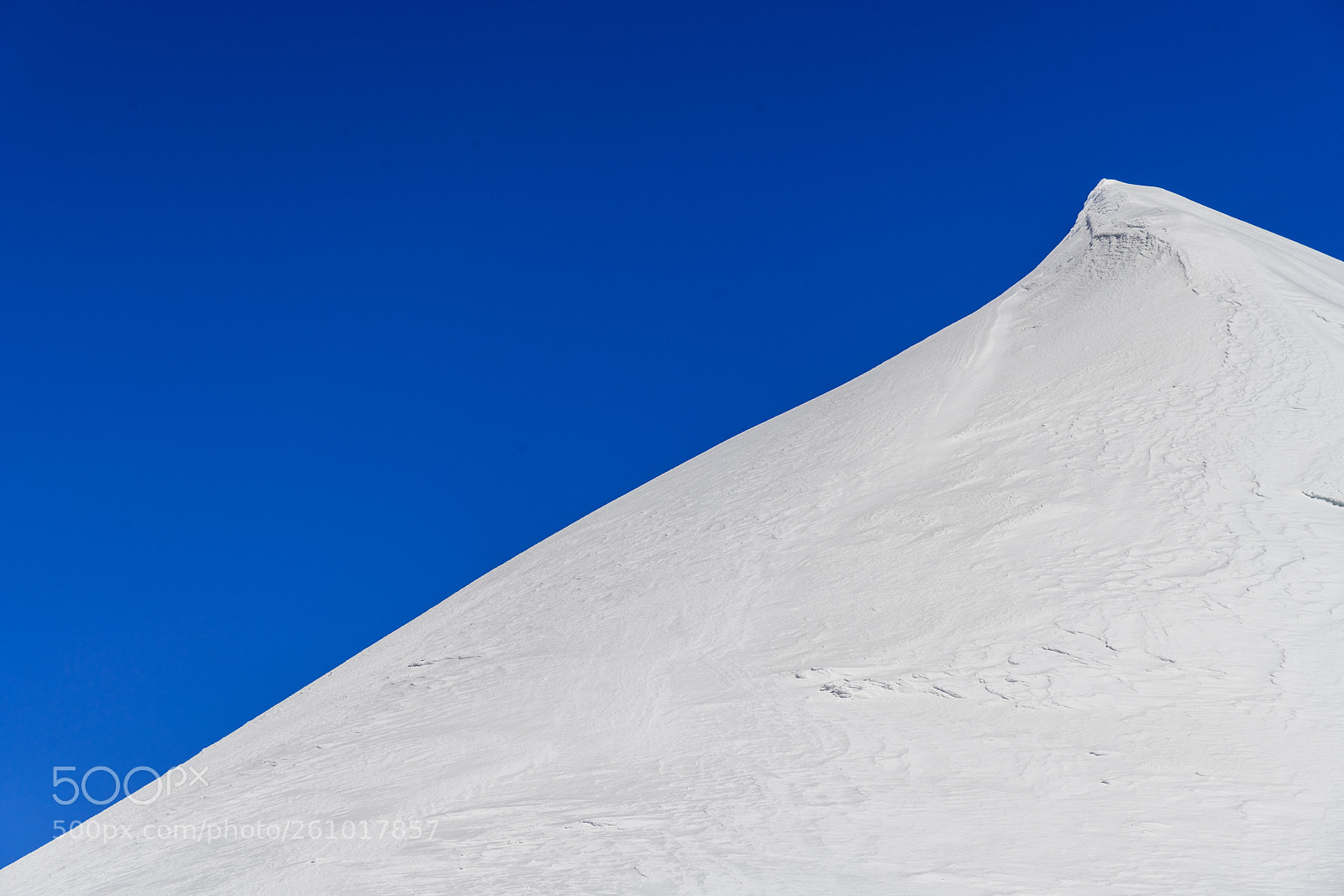 Nikon D850 sample photo. Glacier at top of photography