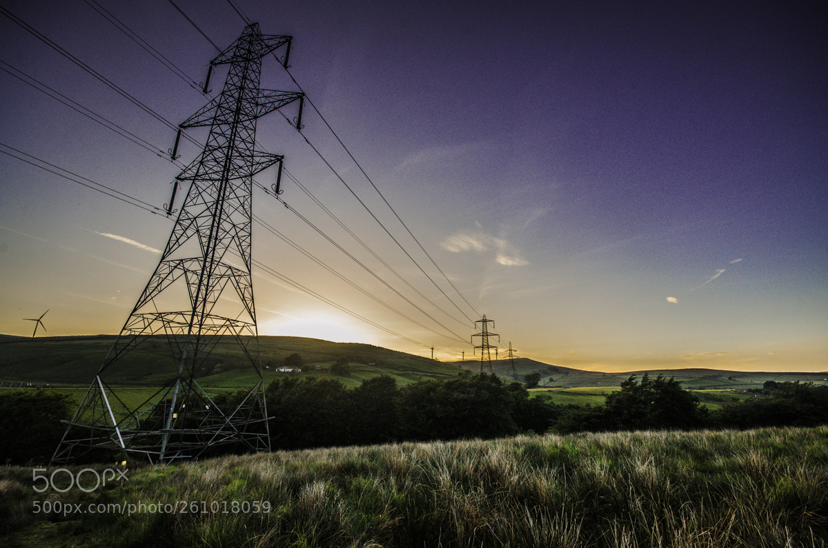 Nikon D7000 sample photo. Electric flow photography