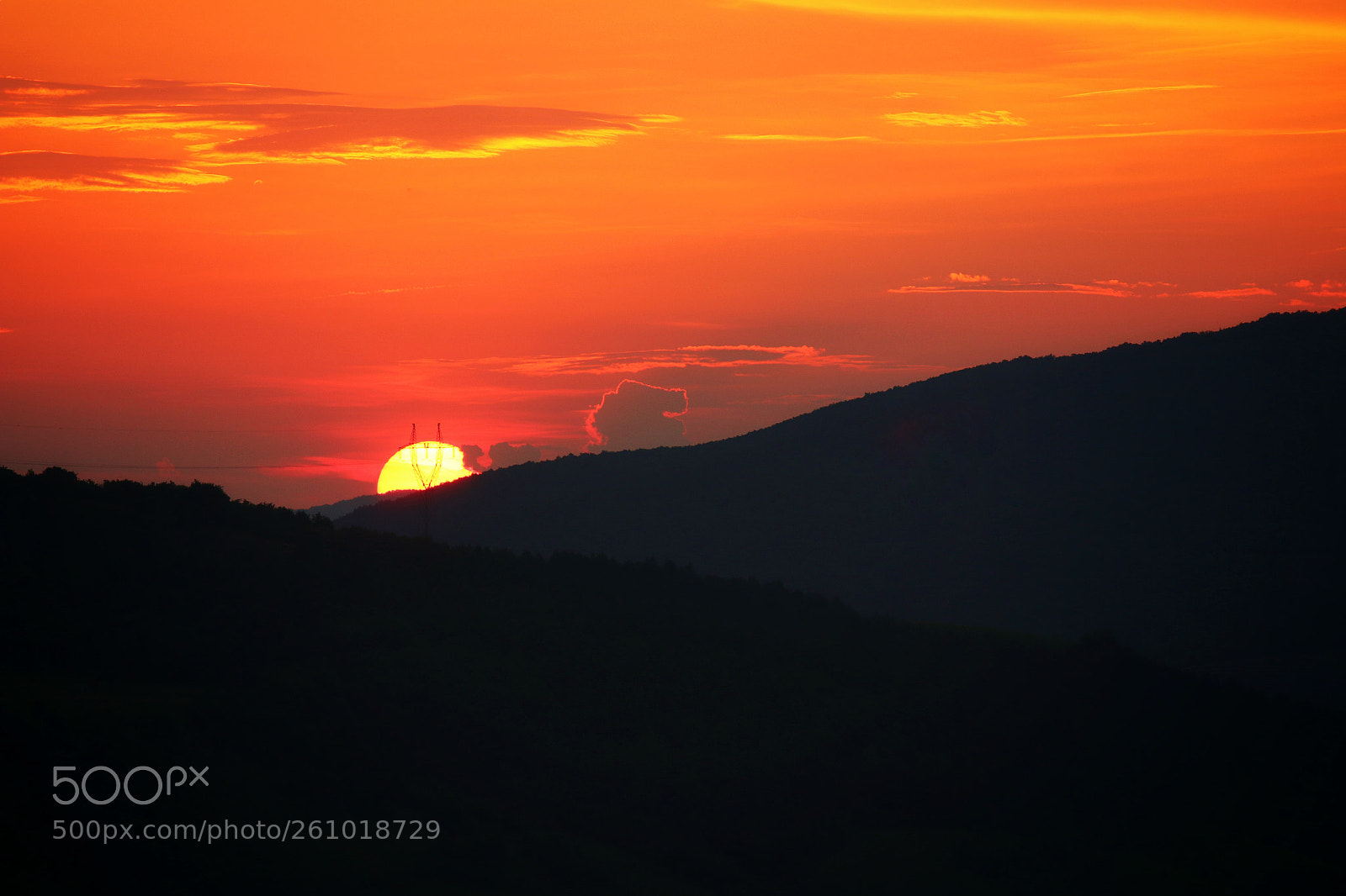 Canon EOS 70D sample photo. Burning sky photography