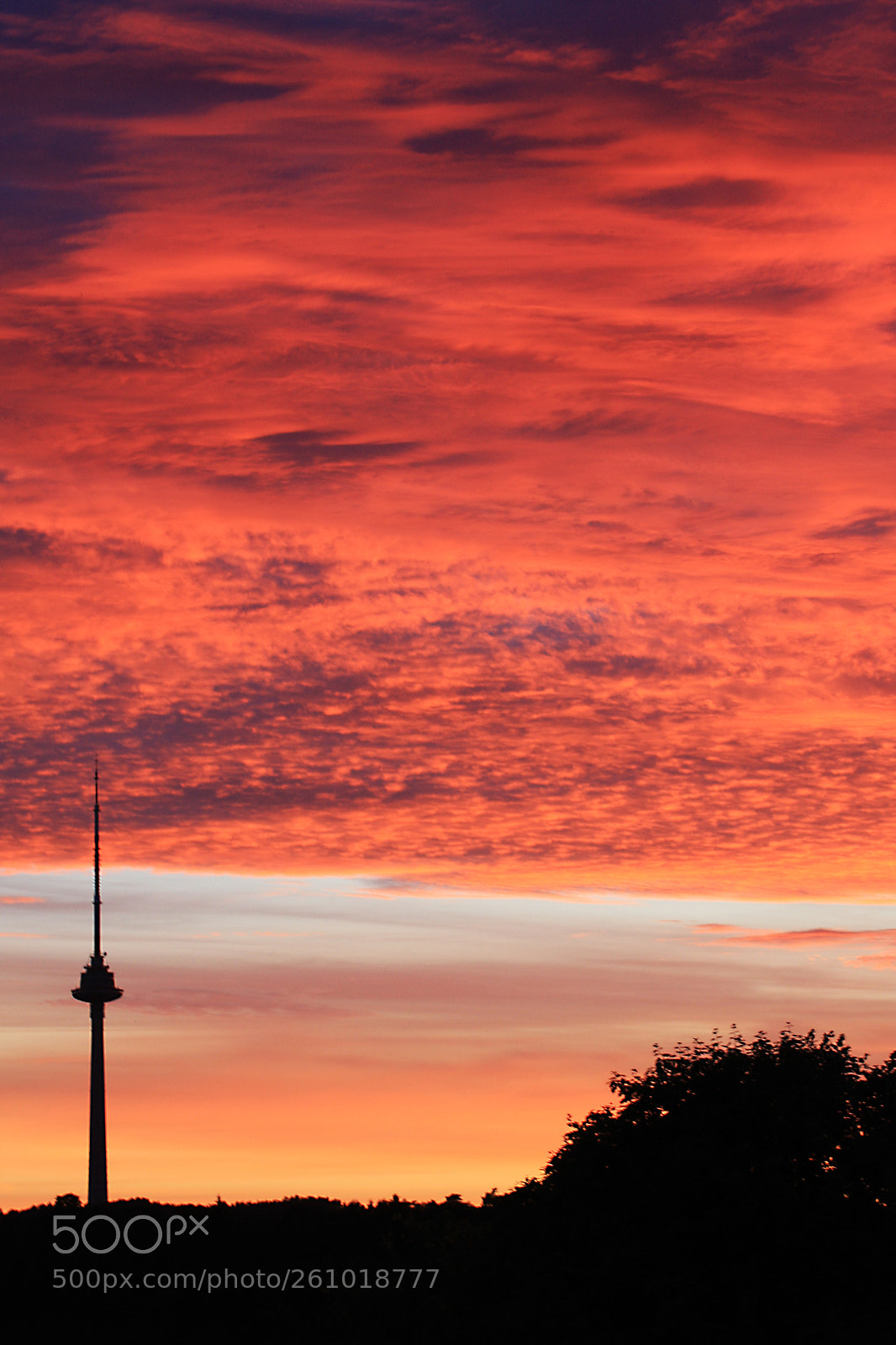 Canon EOS 40D sample photo. Sunset in vilnius photography