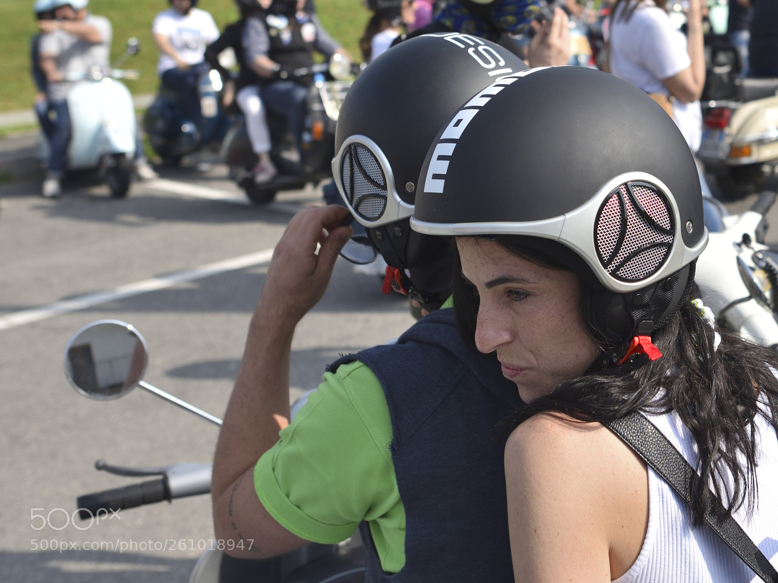 Nikon D810 sample photo. Casco in testa, si photography