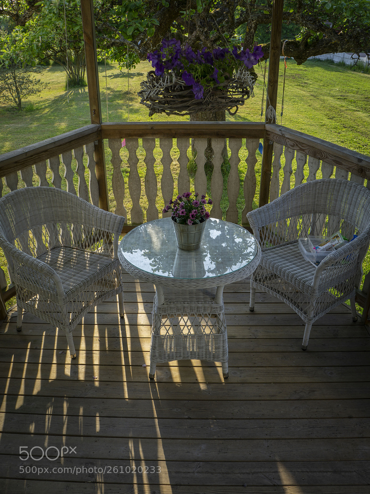 Sony a6000 sample photo. Porch garden in sweden photography