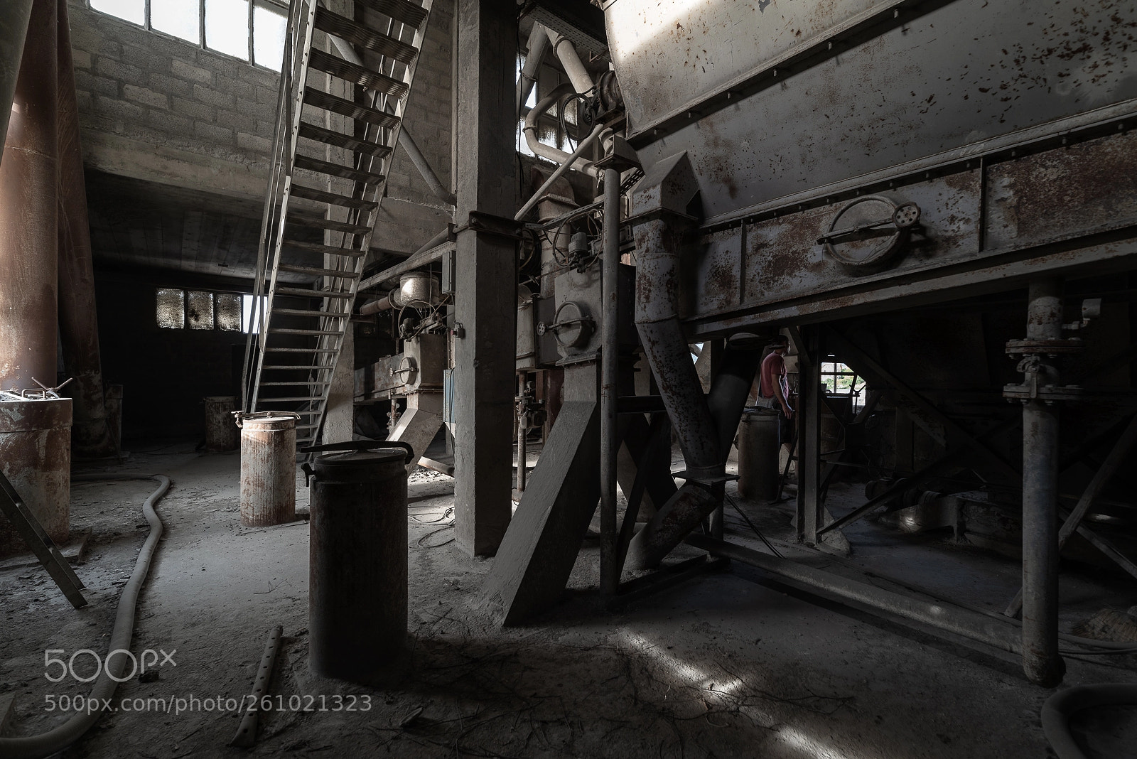 Nikon D810 sample photo. Ancienne usine photography