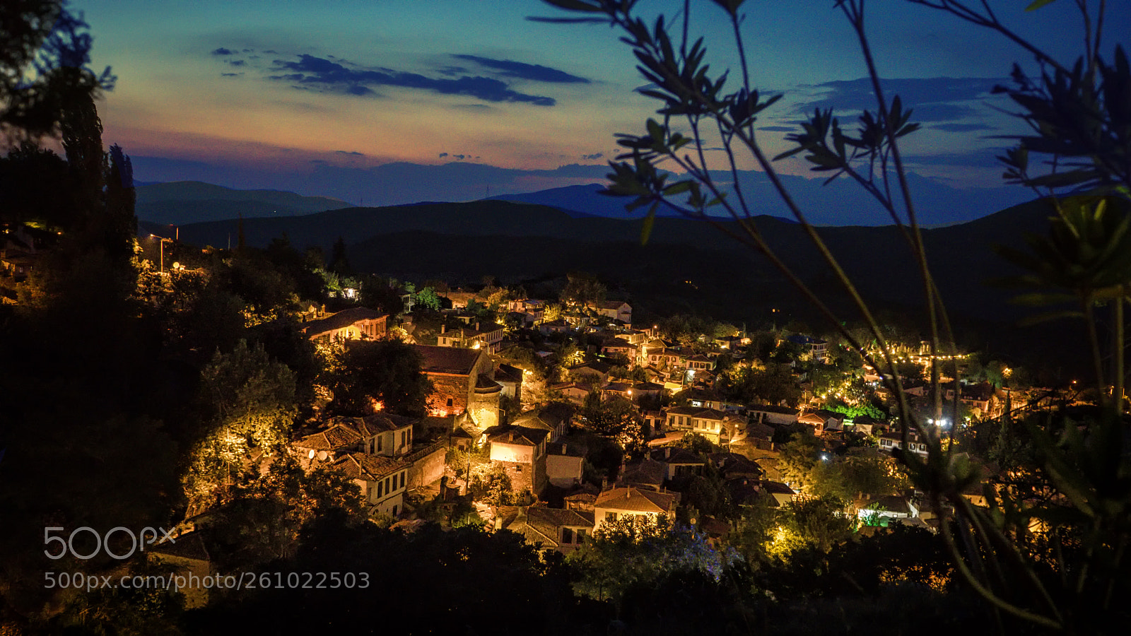 Sony a6300 sample photo. Şirince village photography