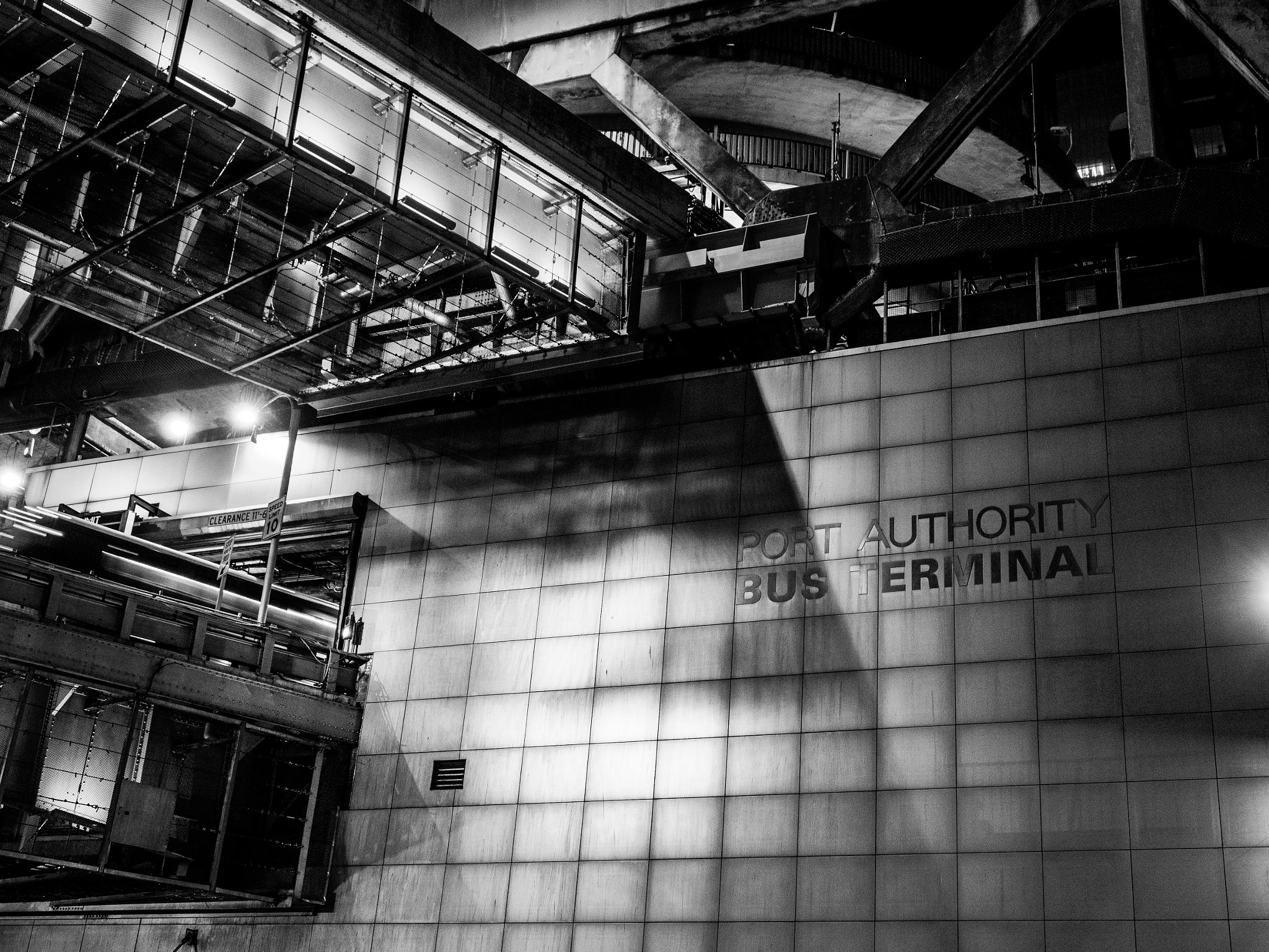 Olympus PEN-F sample photo. Port authority bus terminal new york photography