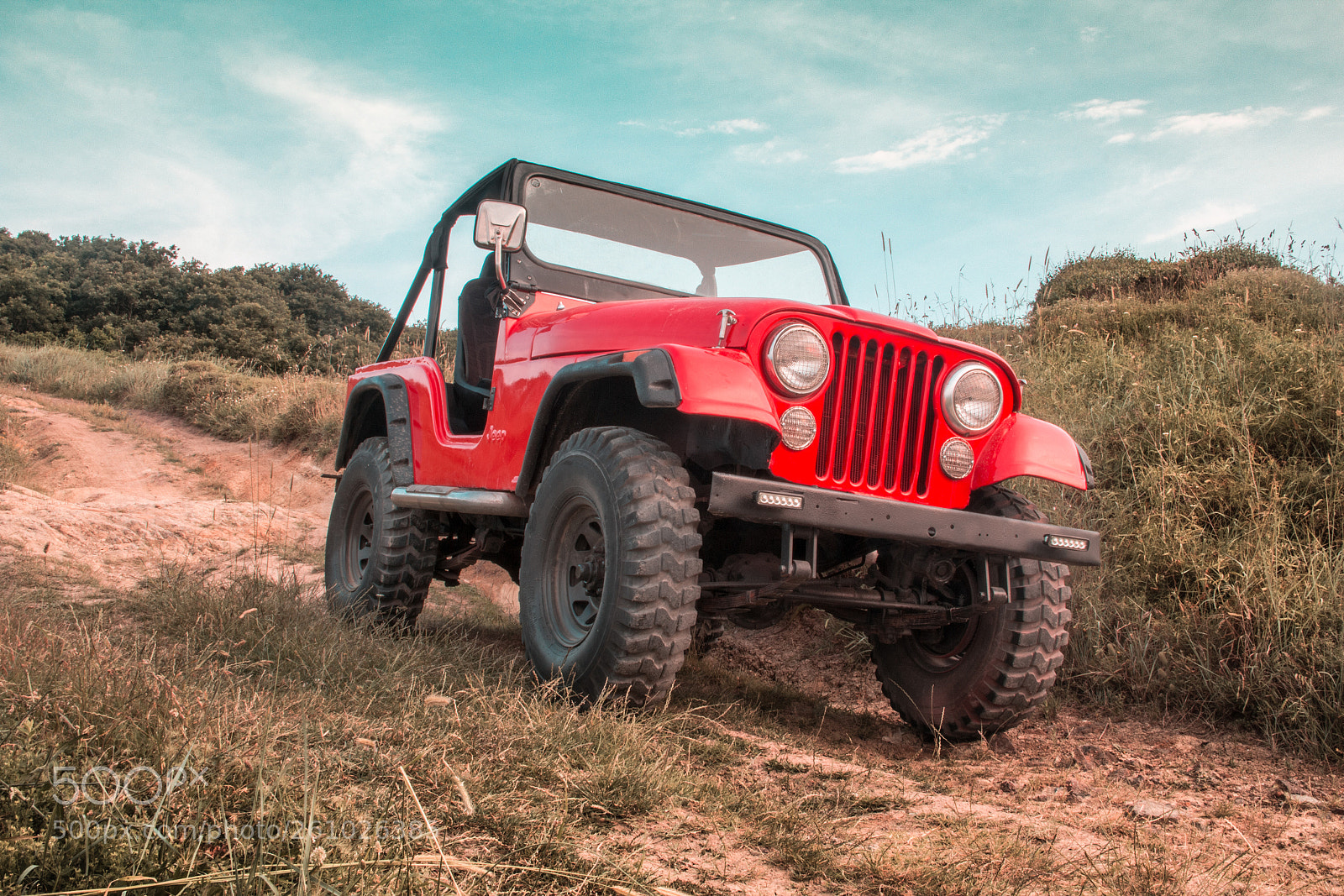 Canon EOS 60D sample photo. Jeep cj5 photography