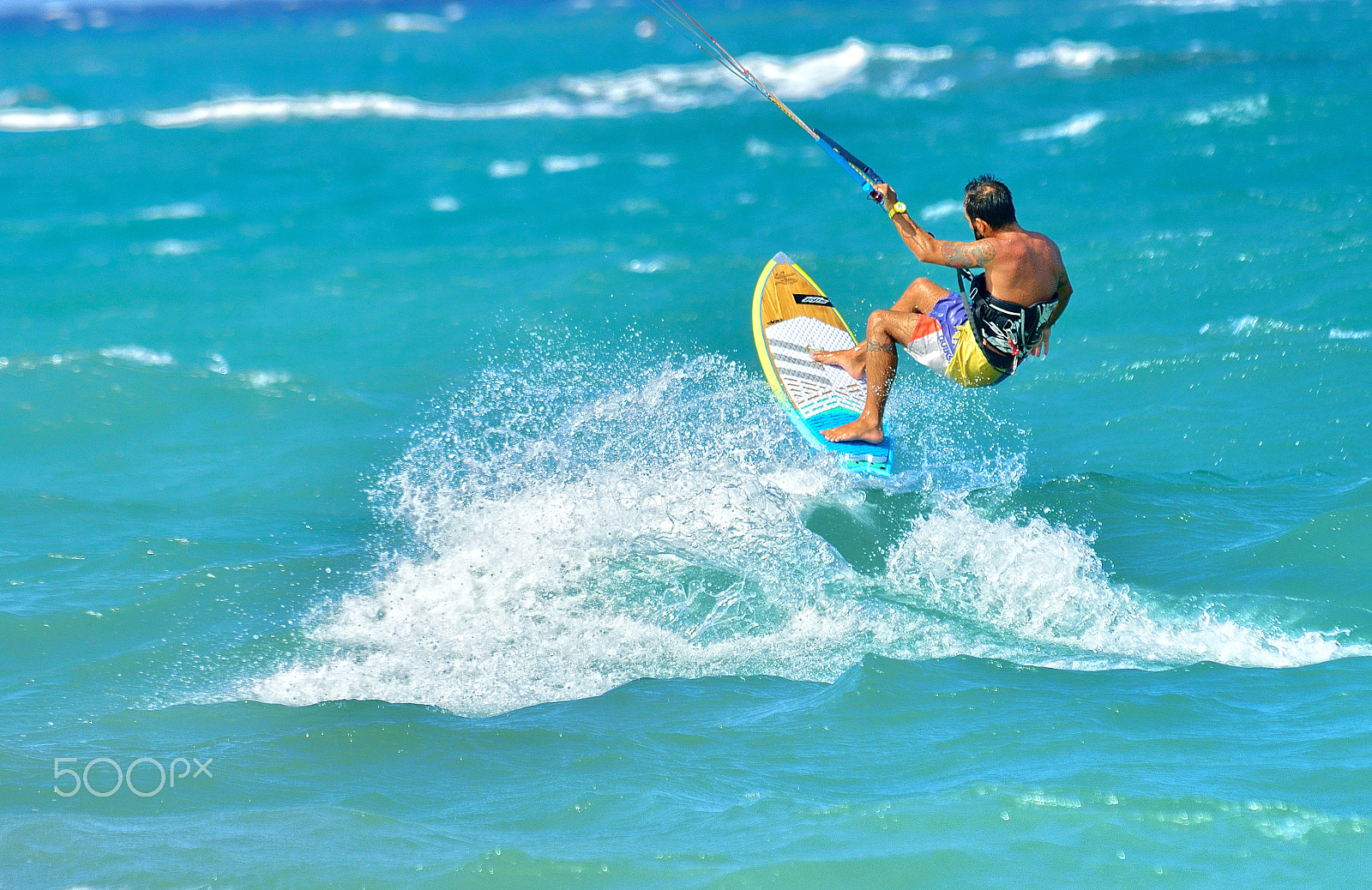 Nikon D800E sample photo. Kite surfing on cabarete beach. photography