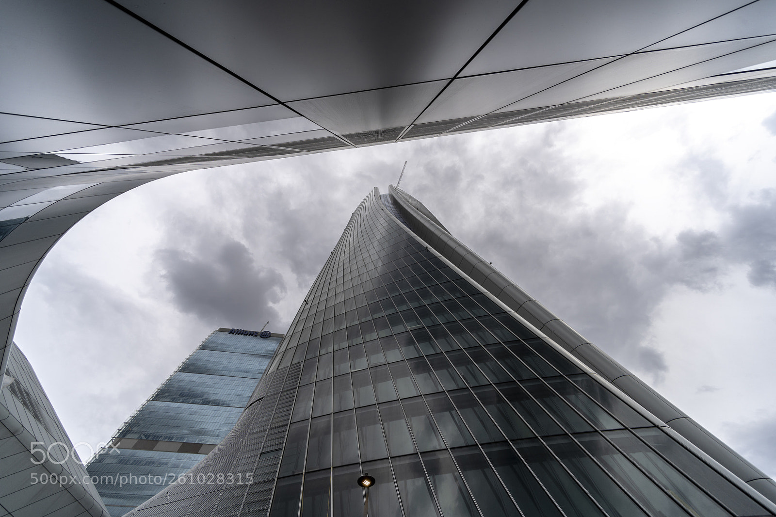 Sony a7 III sample photo. Hadid and isozaki towers photography