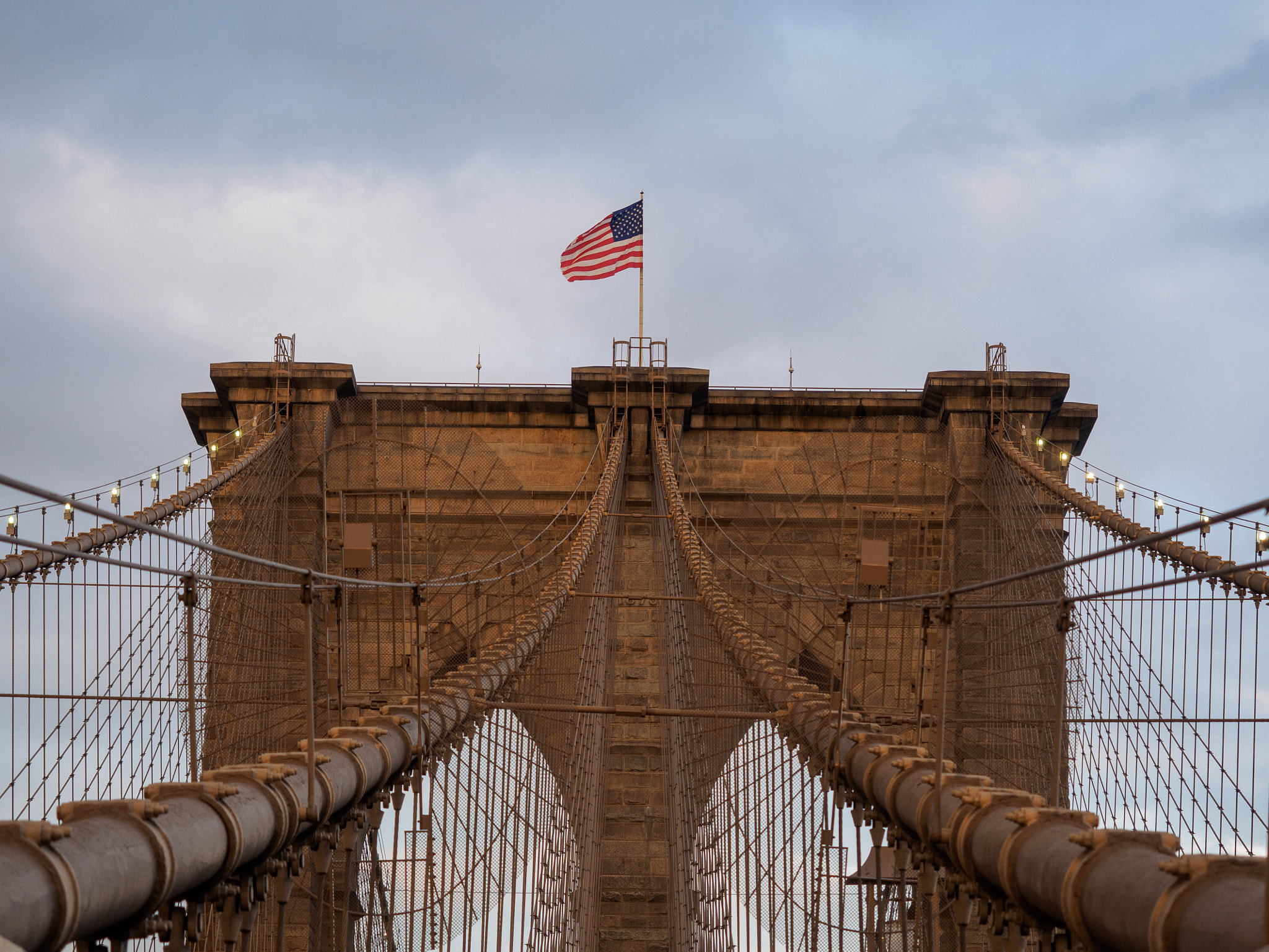 Olympus PEN-F sample photo. Brooklyn bridge 3 photography