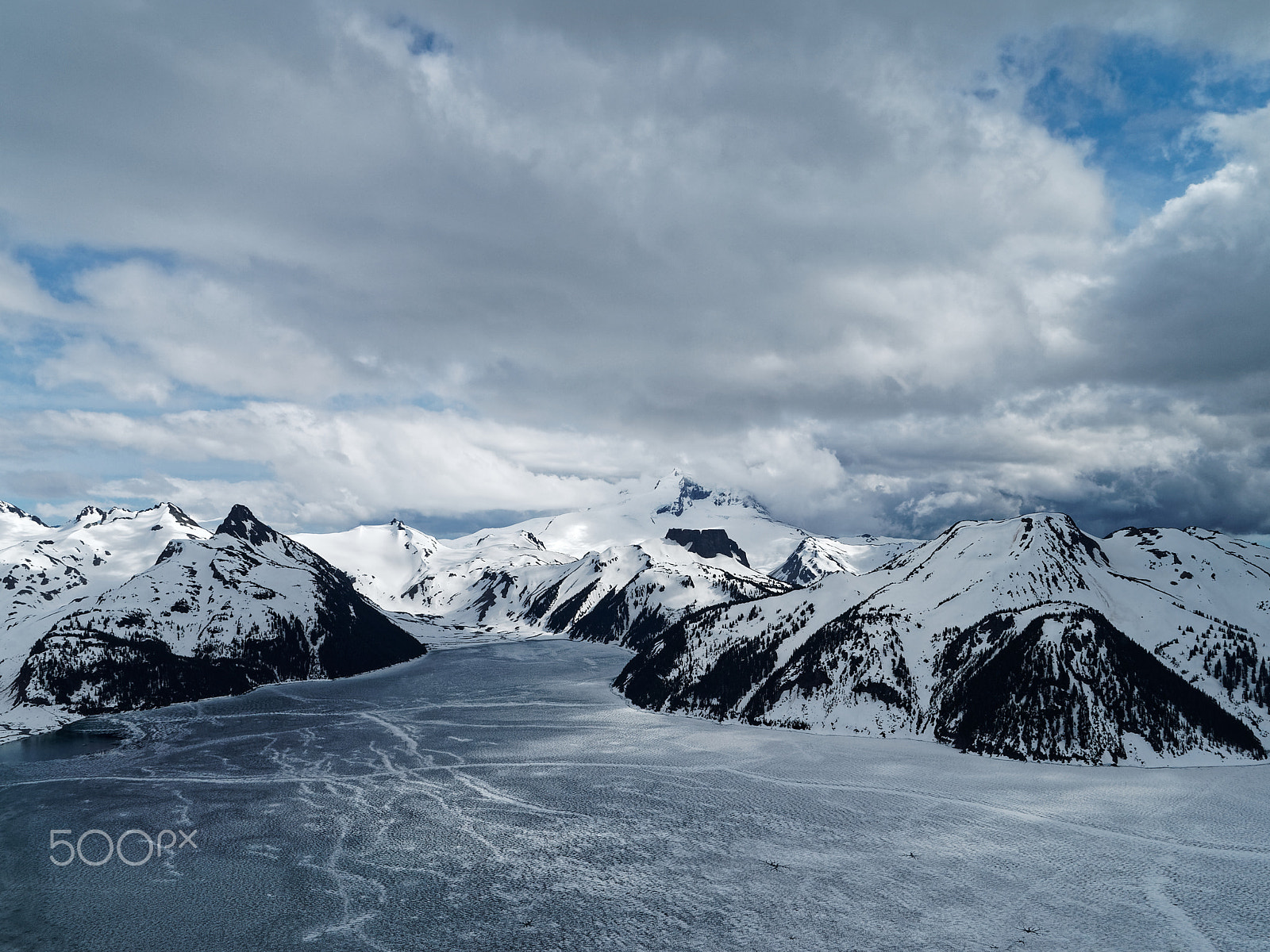 Olympus PEN E-PL1 sample photo. Garibaldi lake from panorama ridge photography