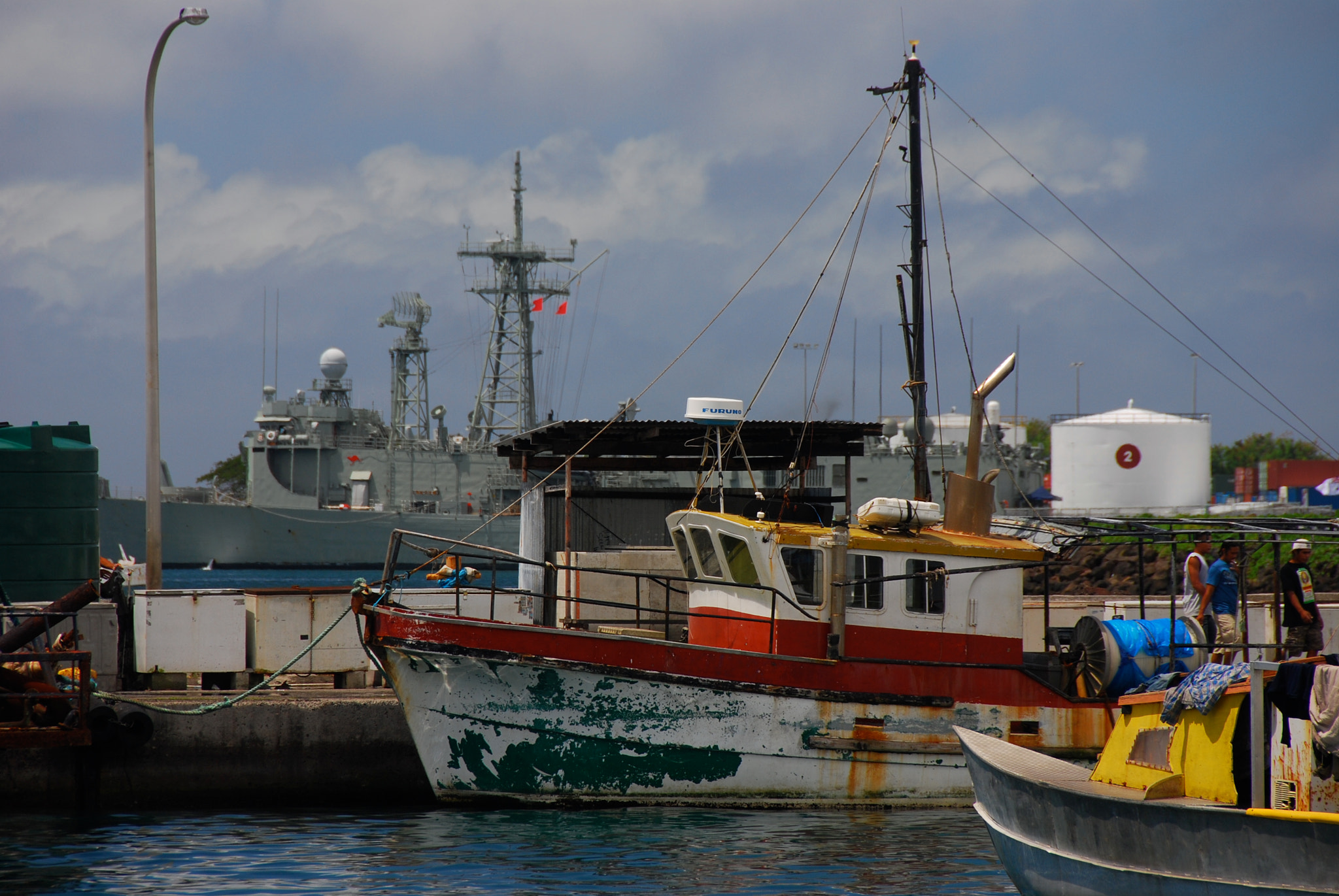 Nikon D80 sample photo. Apia port.  apia. photography
