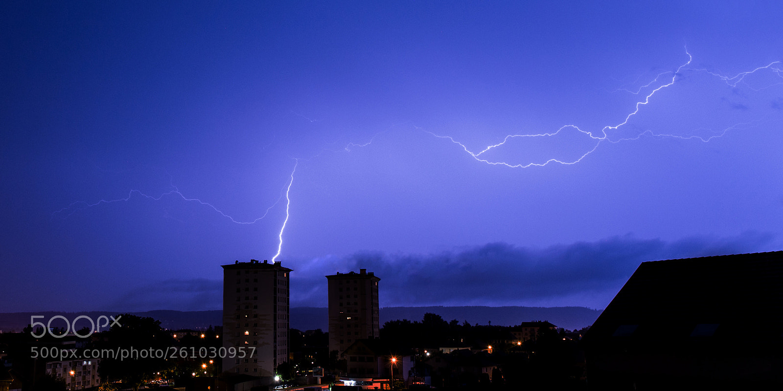 Canon EOS 6D sample photo. Lightnings in the clouds photography