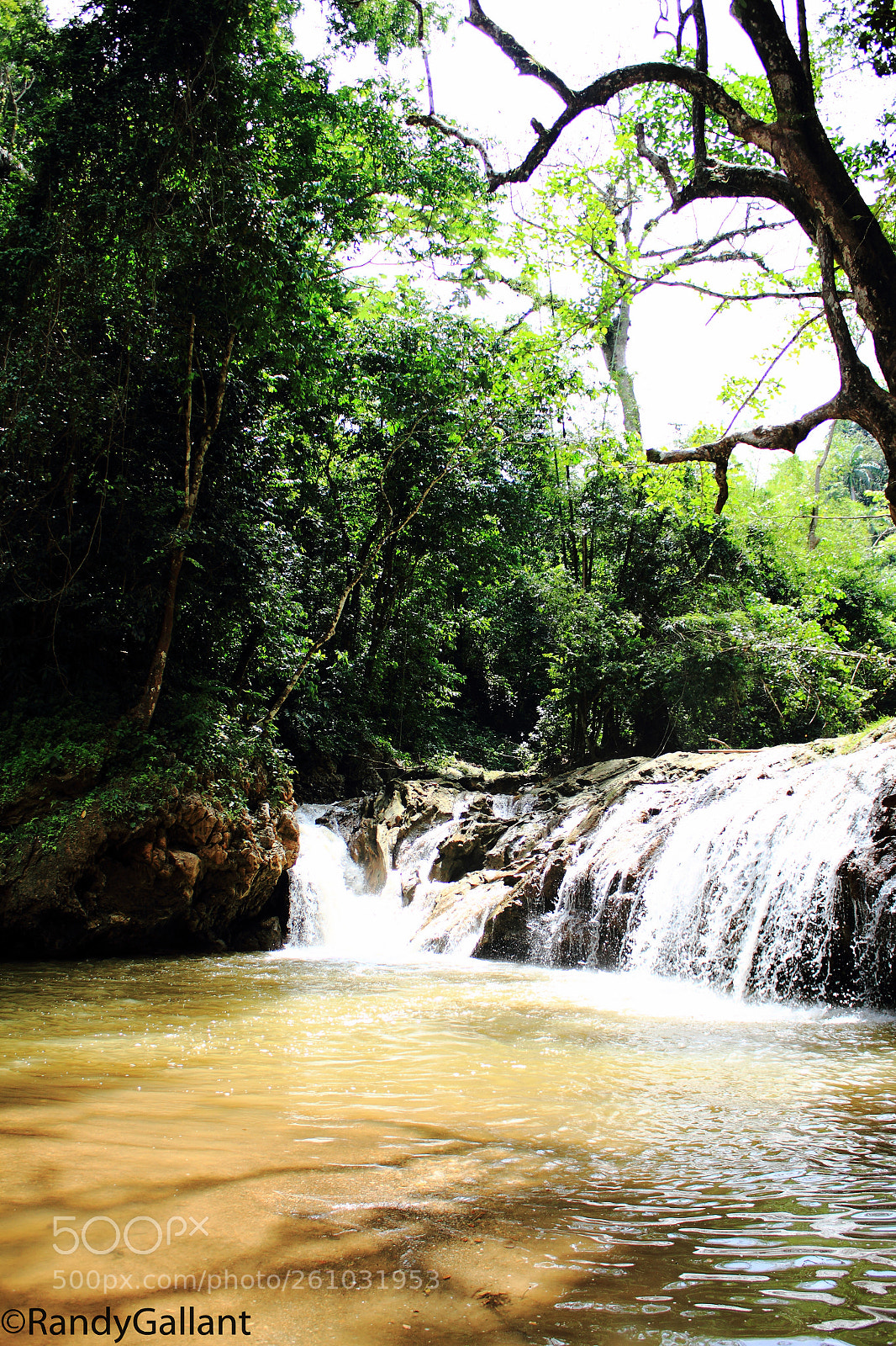 Canon EOS 7D sample photo. Domincan waterfall photography