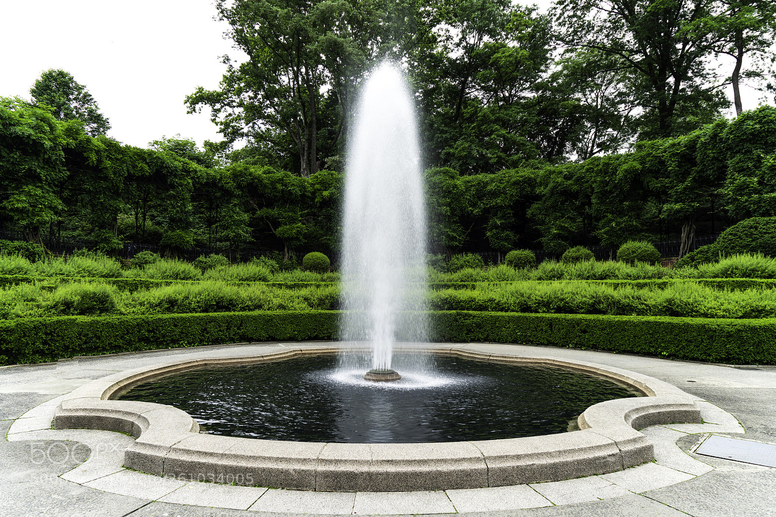 Sony a7R II sample photo. Conservatory garden fountain photography
