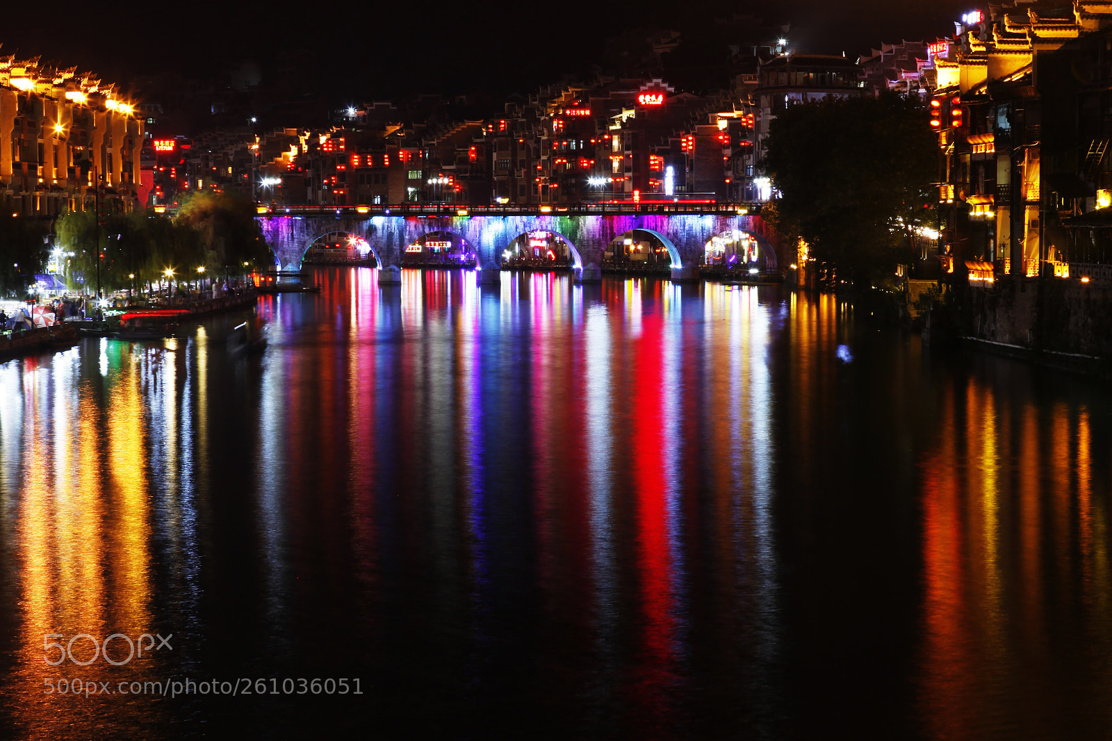 Canon EOS 5D Mark II sample photo. 镇远夜色 photography