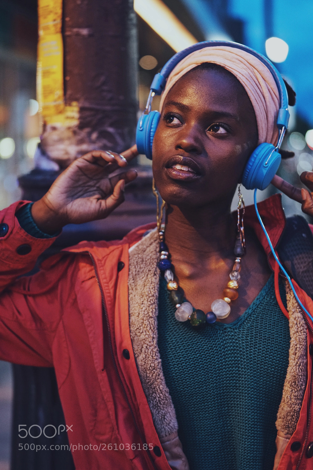 Sony a7R II sample photo. Cool headphones photography