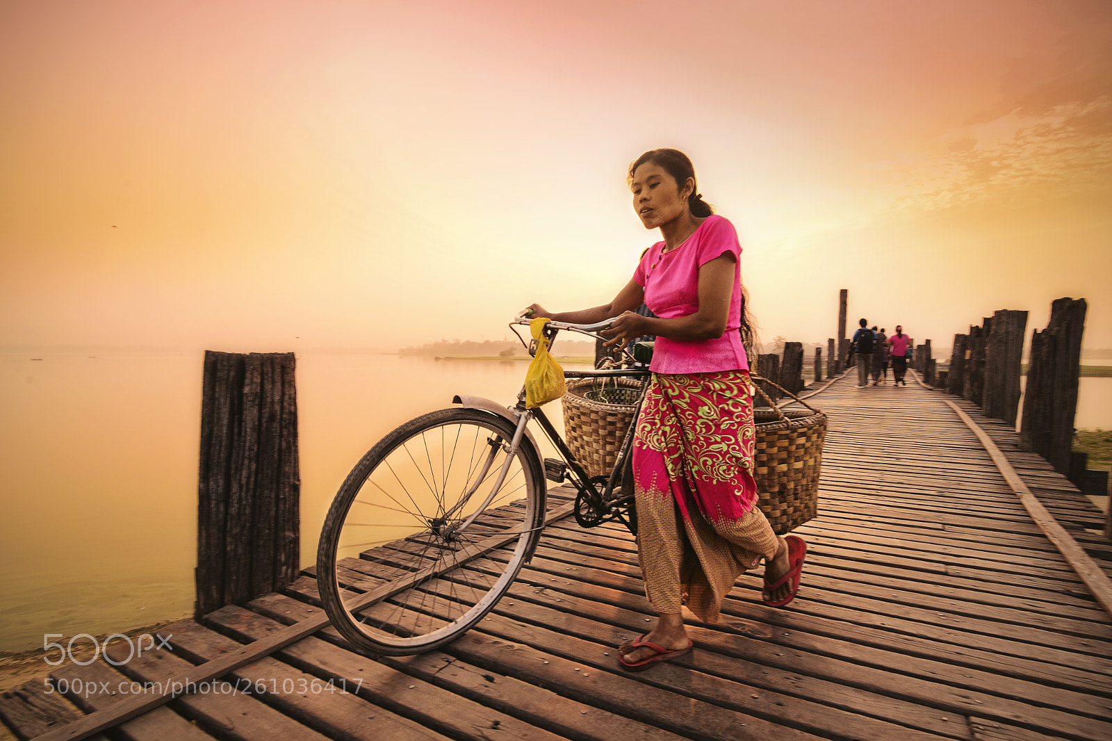 Nikon D800 sample photo. U bein bridge photography