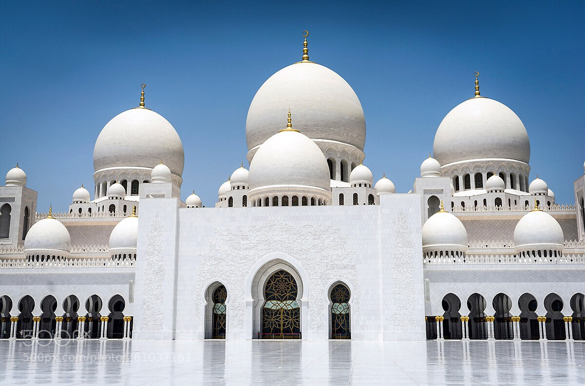 Sony a7 II sample photo. Sheikh zayed mosque abu photography