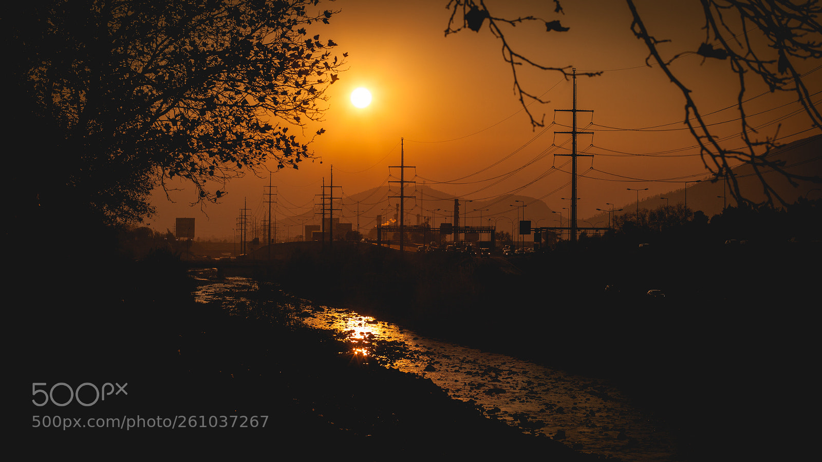 Canon EOS 5D Mark II sample photo. Flux sunset photography