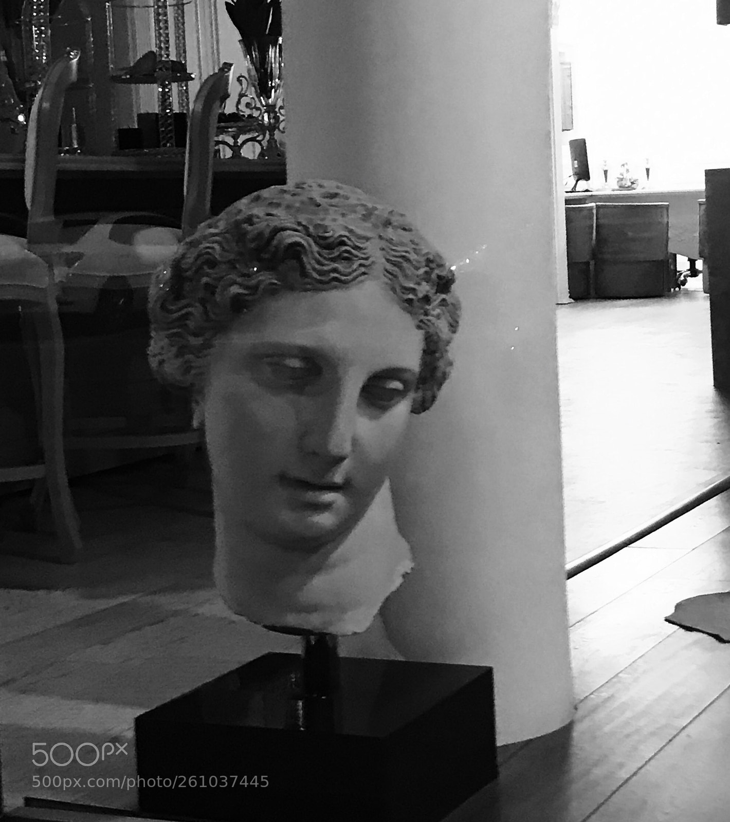 Apple iPhone 7 sample photo. Head statue photography