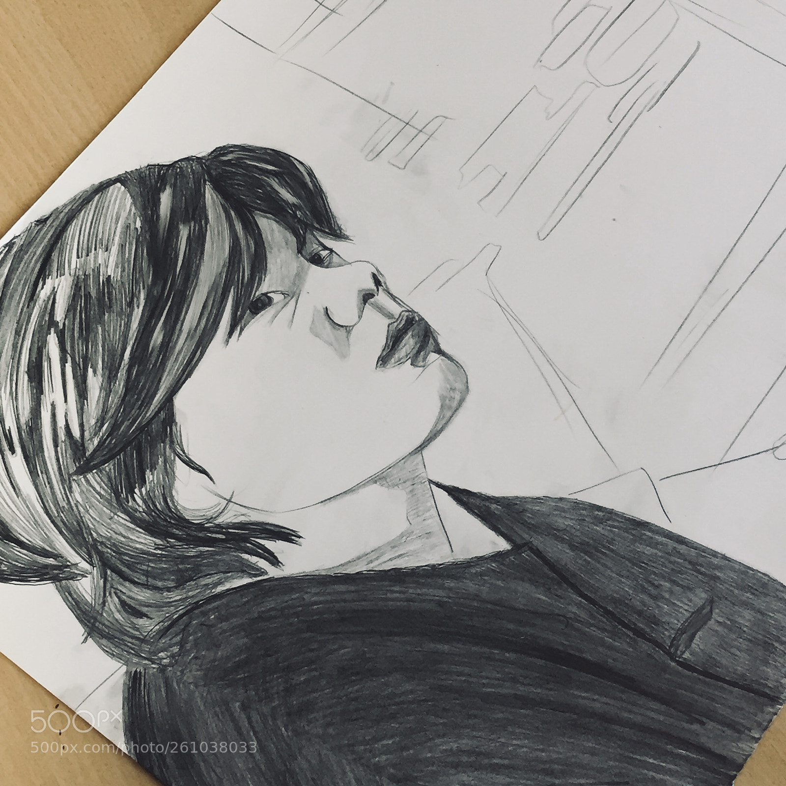 Apple iPhone 6 sample photo. A drawing i made photography