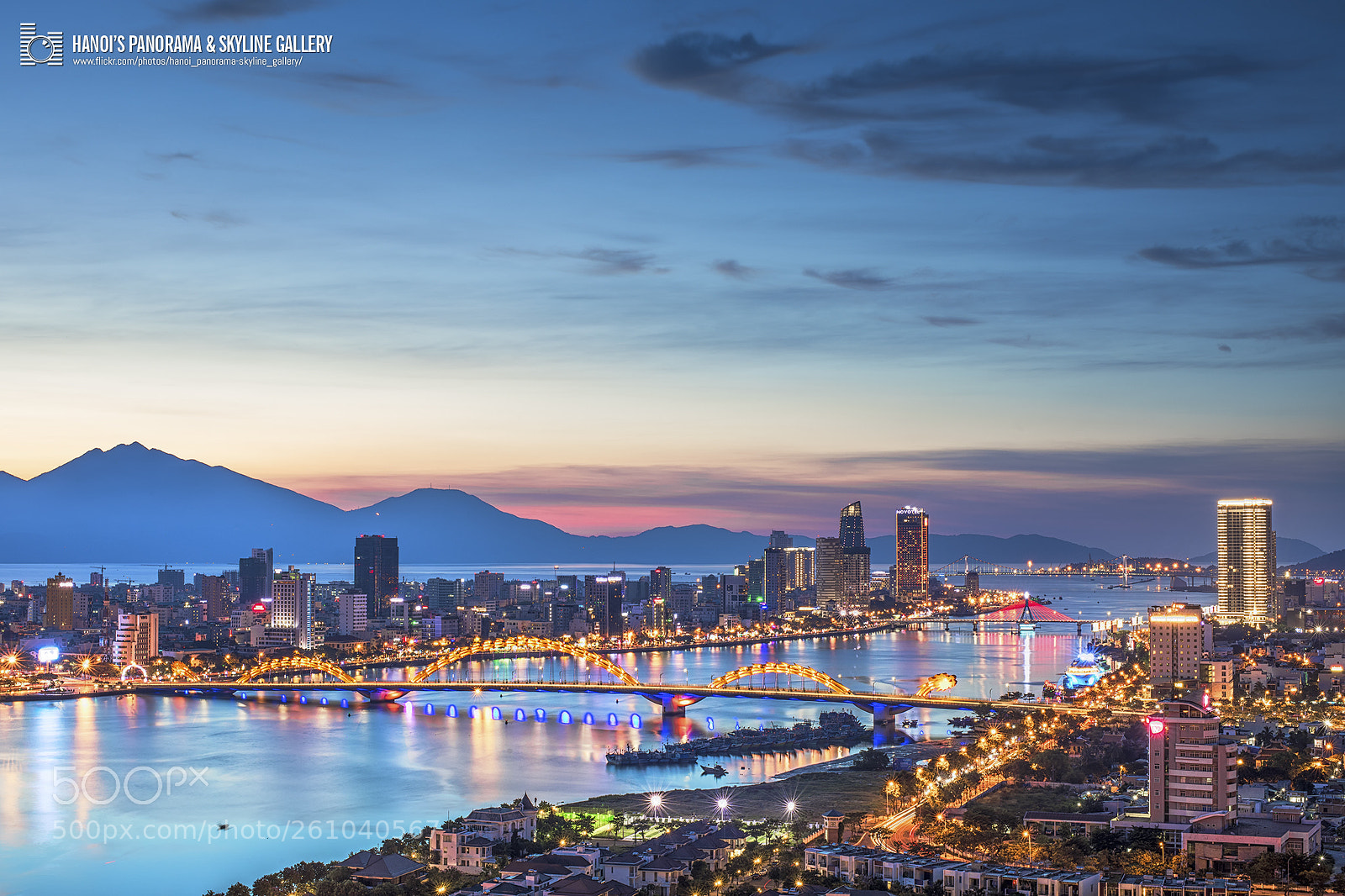 Canon EOS 5D Mark IV sample photo. Danang skyline photography