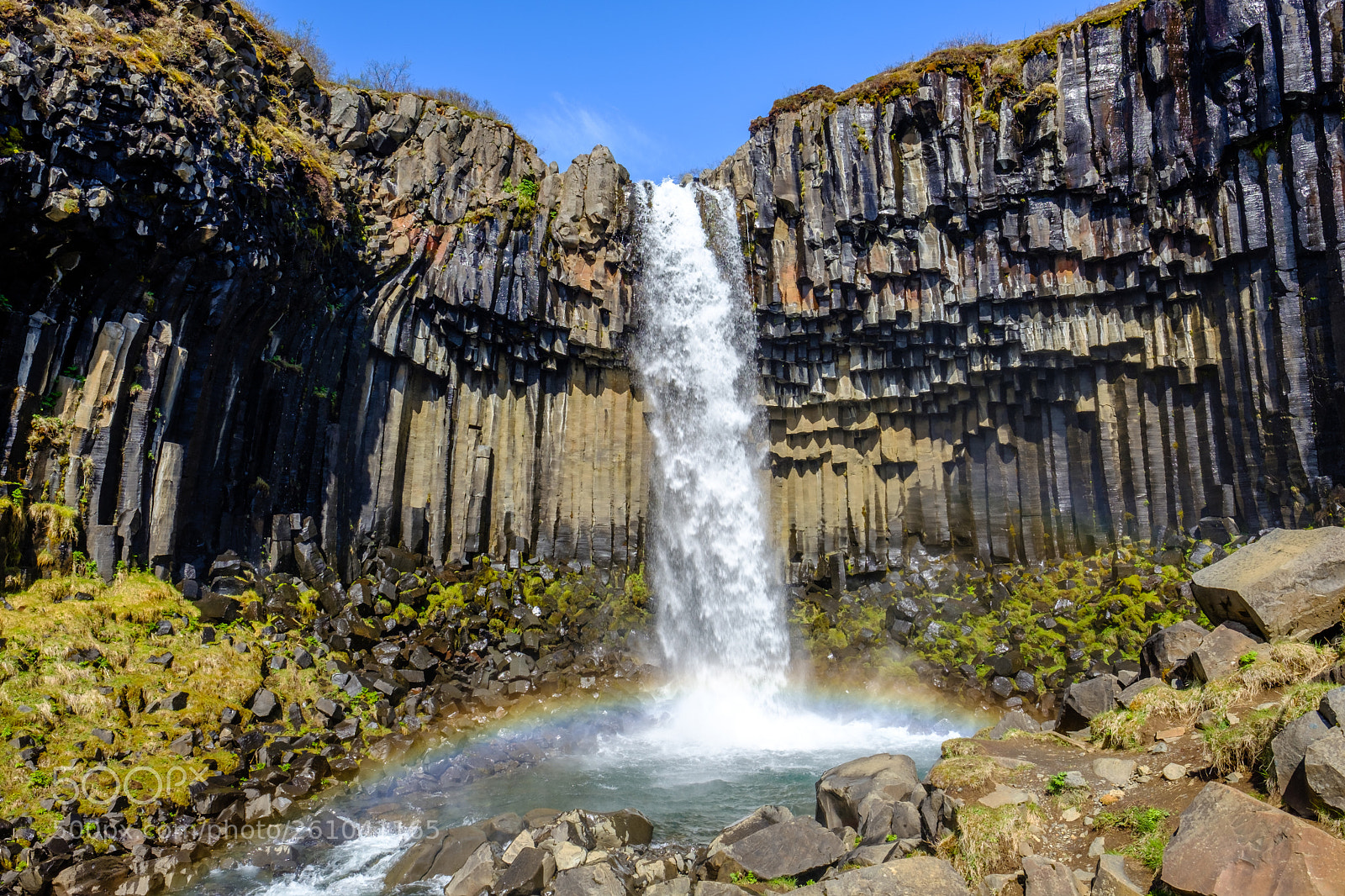 Fujifilm X-T2 sample photo. Svartifoss photography