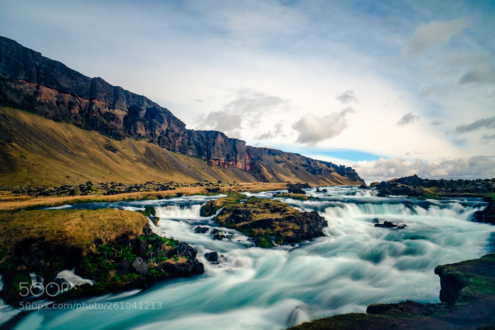 Fujifilm X-T2 sample photo. Glacial stream photography