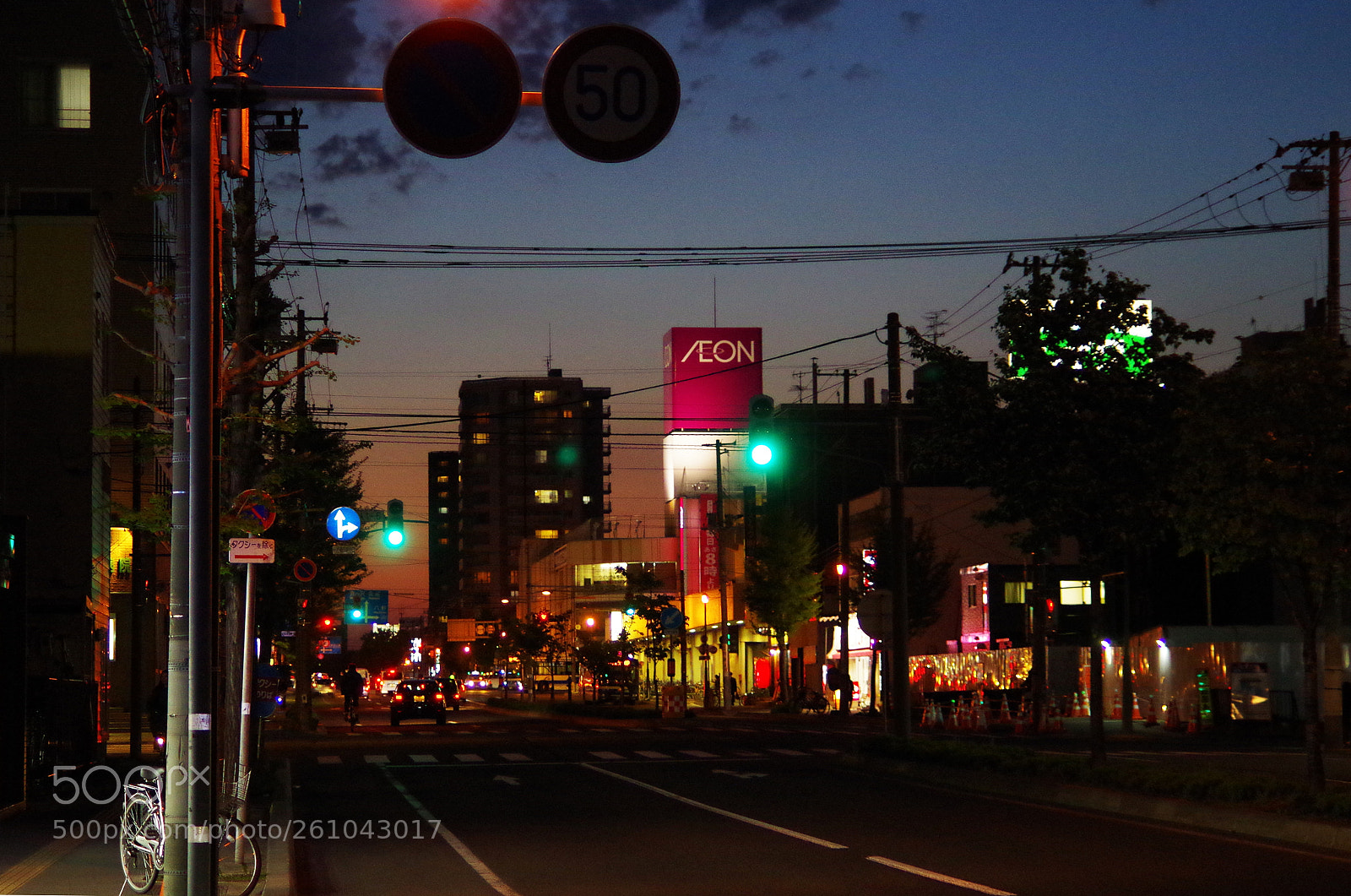 Pentax K-50 sample photo. Evening photography