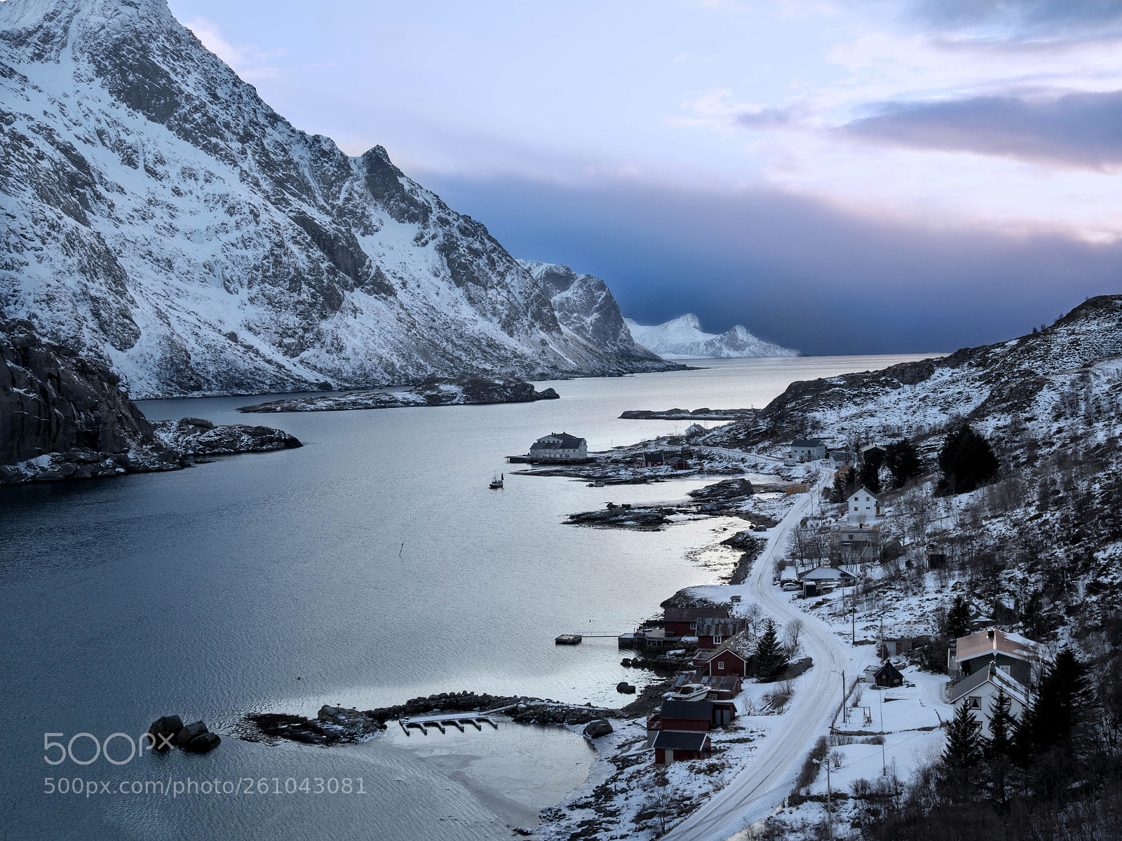 Olympus OM-D E-M1 Mark II sample photo. Sunset at the fjord photography