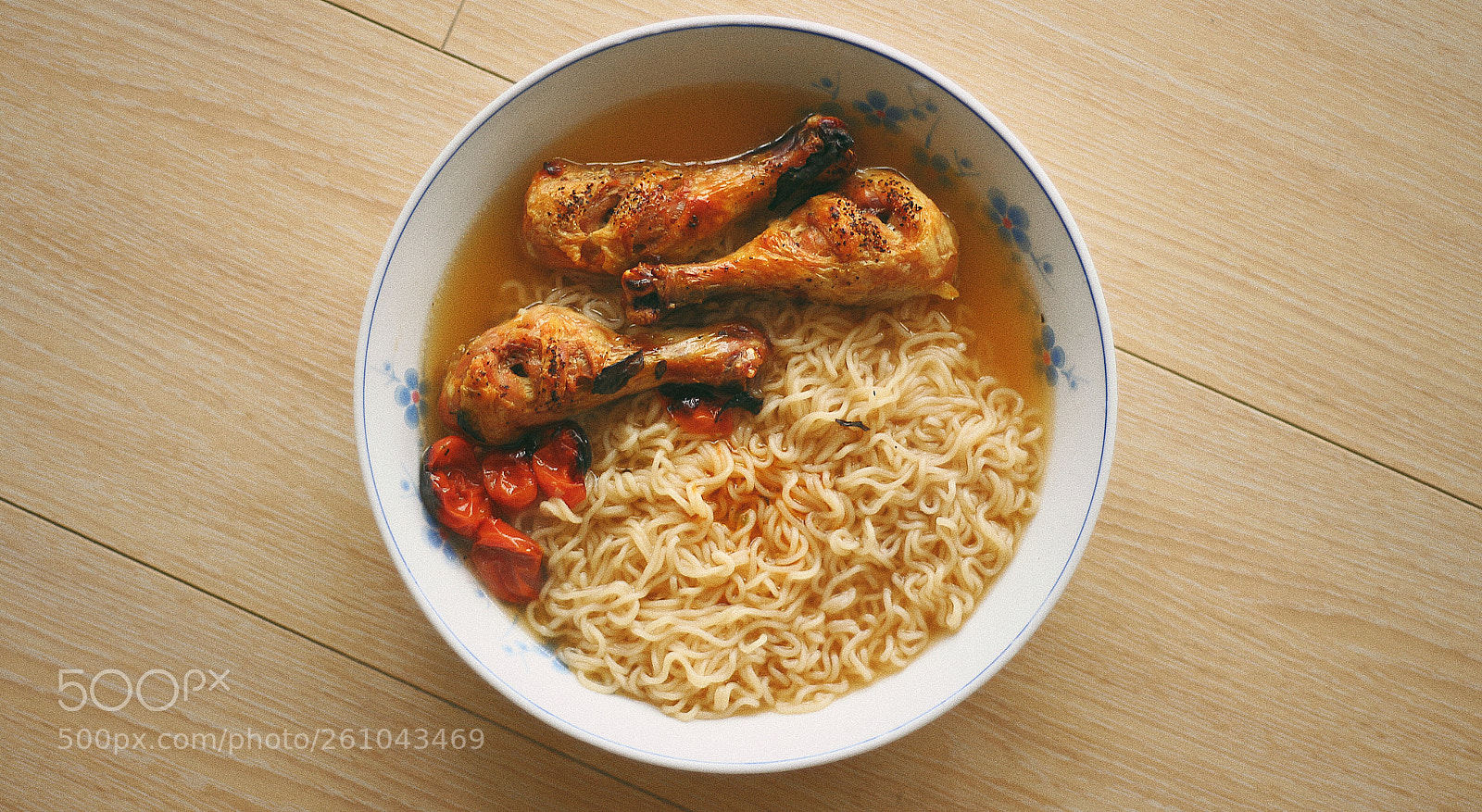 Canon EOS 700D (EOS Rebel T5i / EOS Kiss X7i) sample photo. Chicken leg with ramen photography