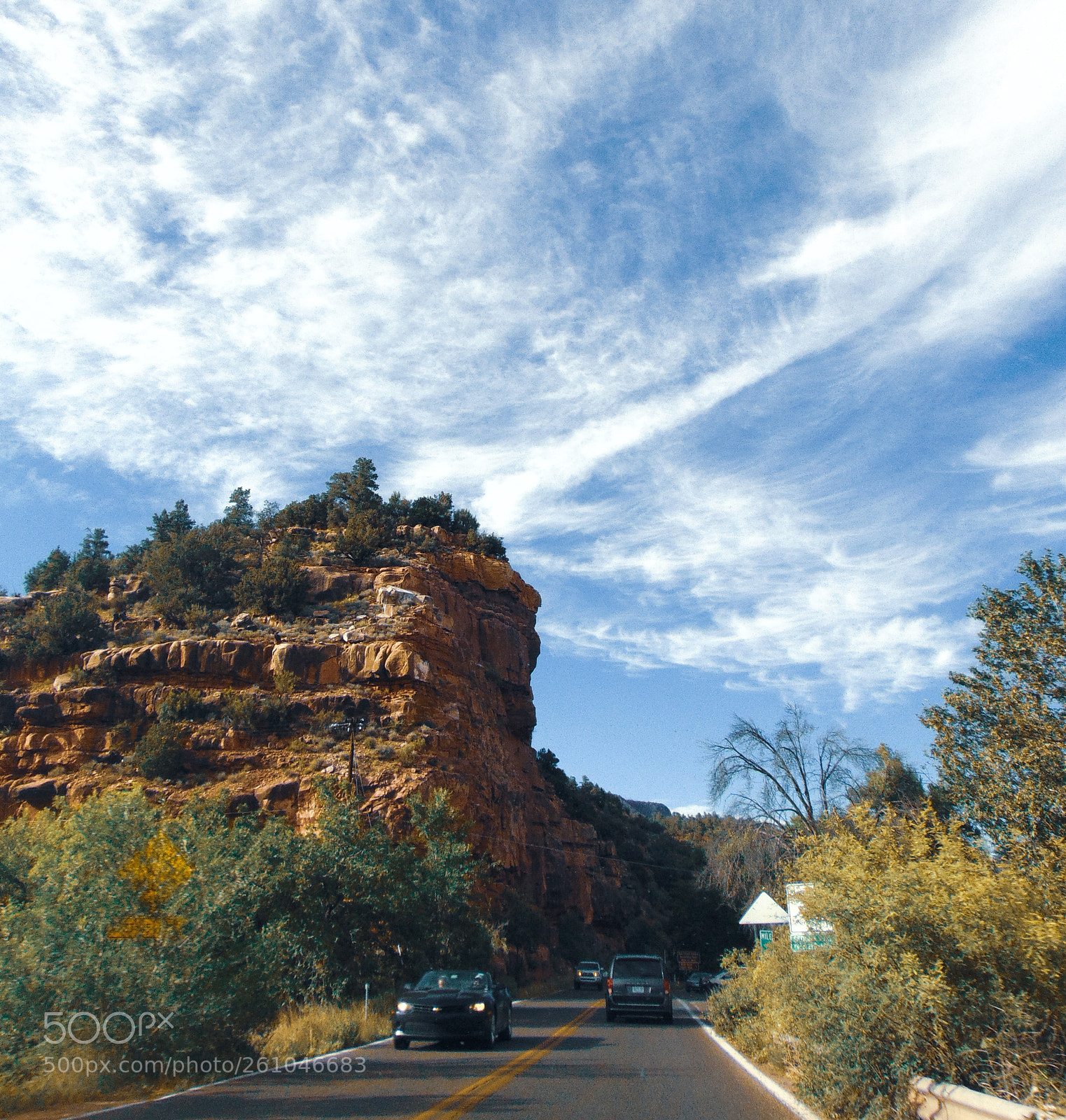 Sony Cyber-shot DSC-H300 sample photo. Riding into sedona photography