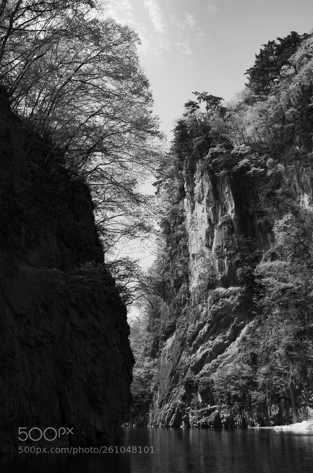 Pentax K-50 sample photo. Geibikei gorge photography