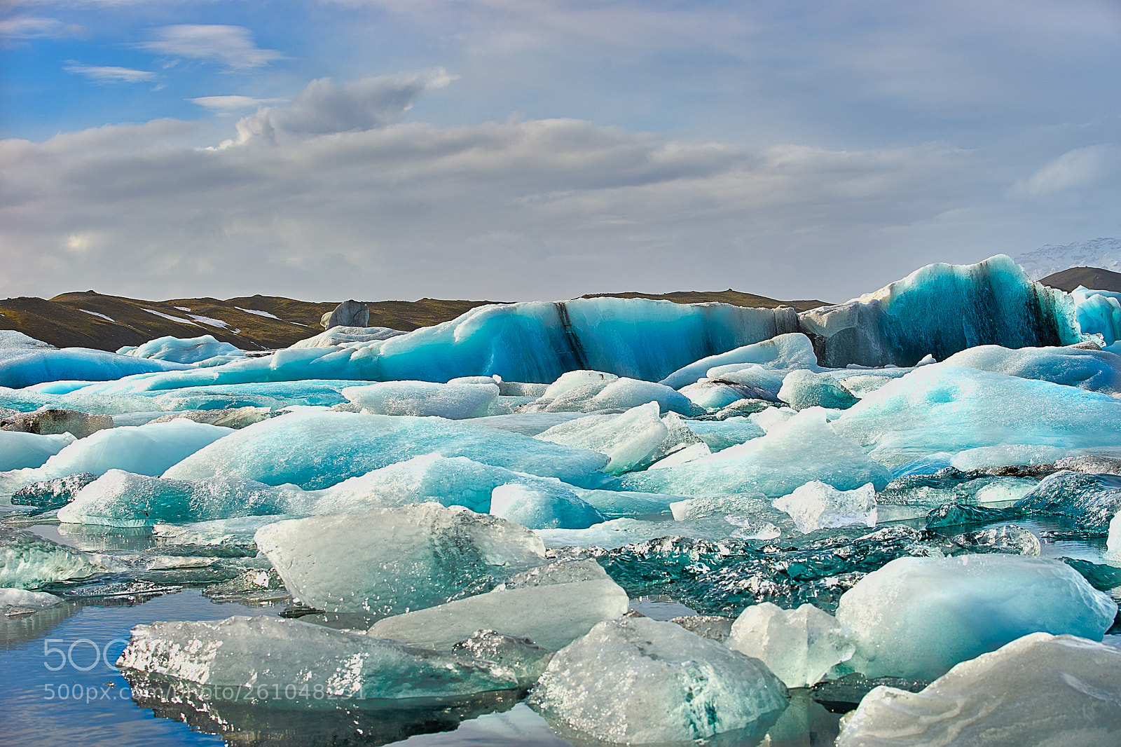 Sony a7 sample photo. Blue icebergs in jokulsarlon photography